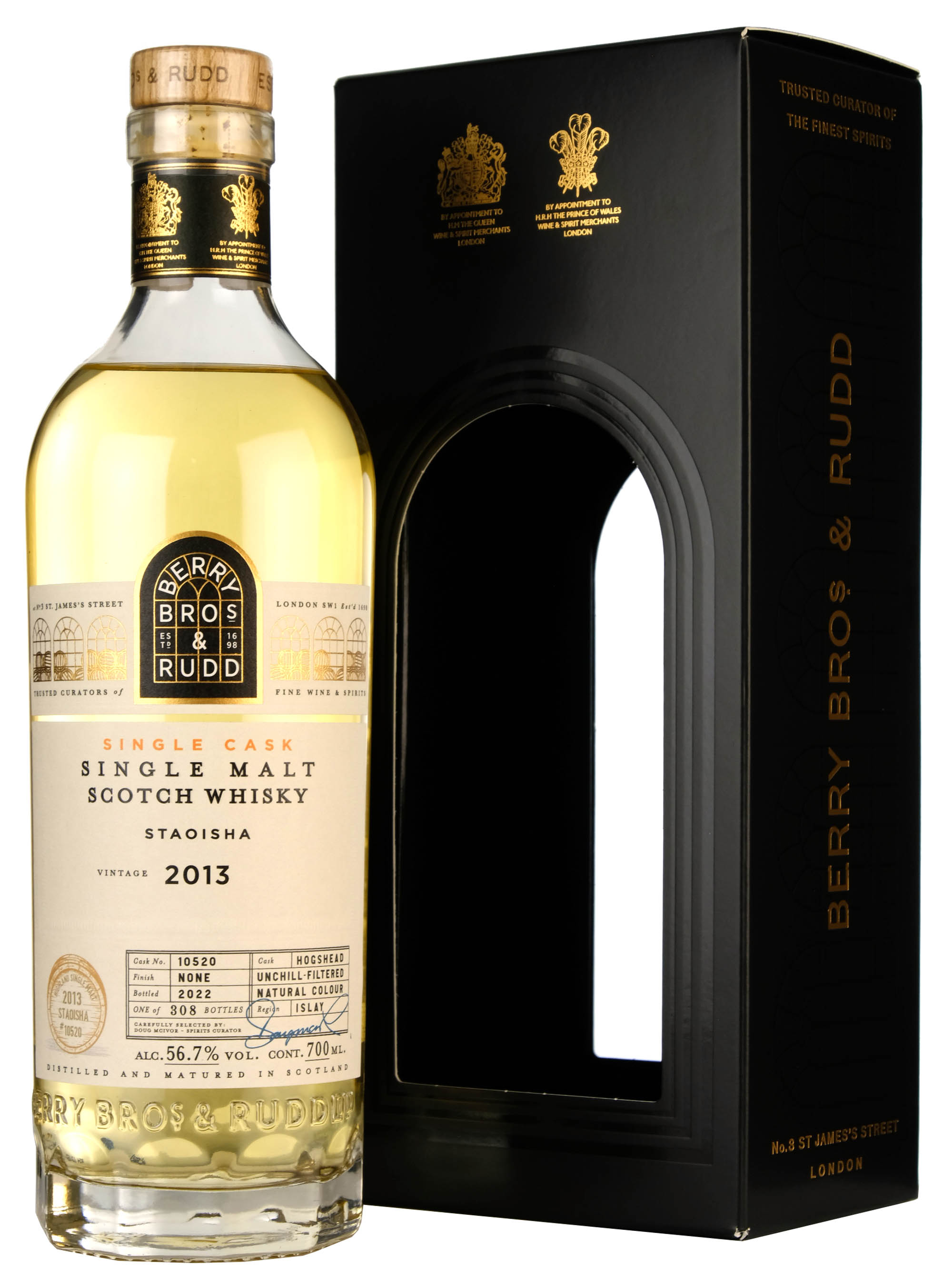 Staoisha (Bunnahabhain) 2013-2022 | 9 Year Old Berry Bros & Rudd Single Cask 10520