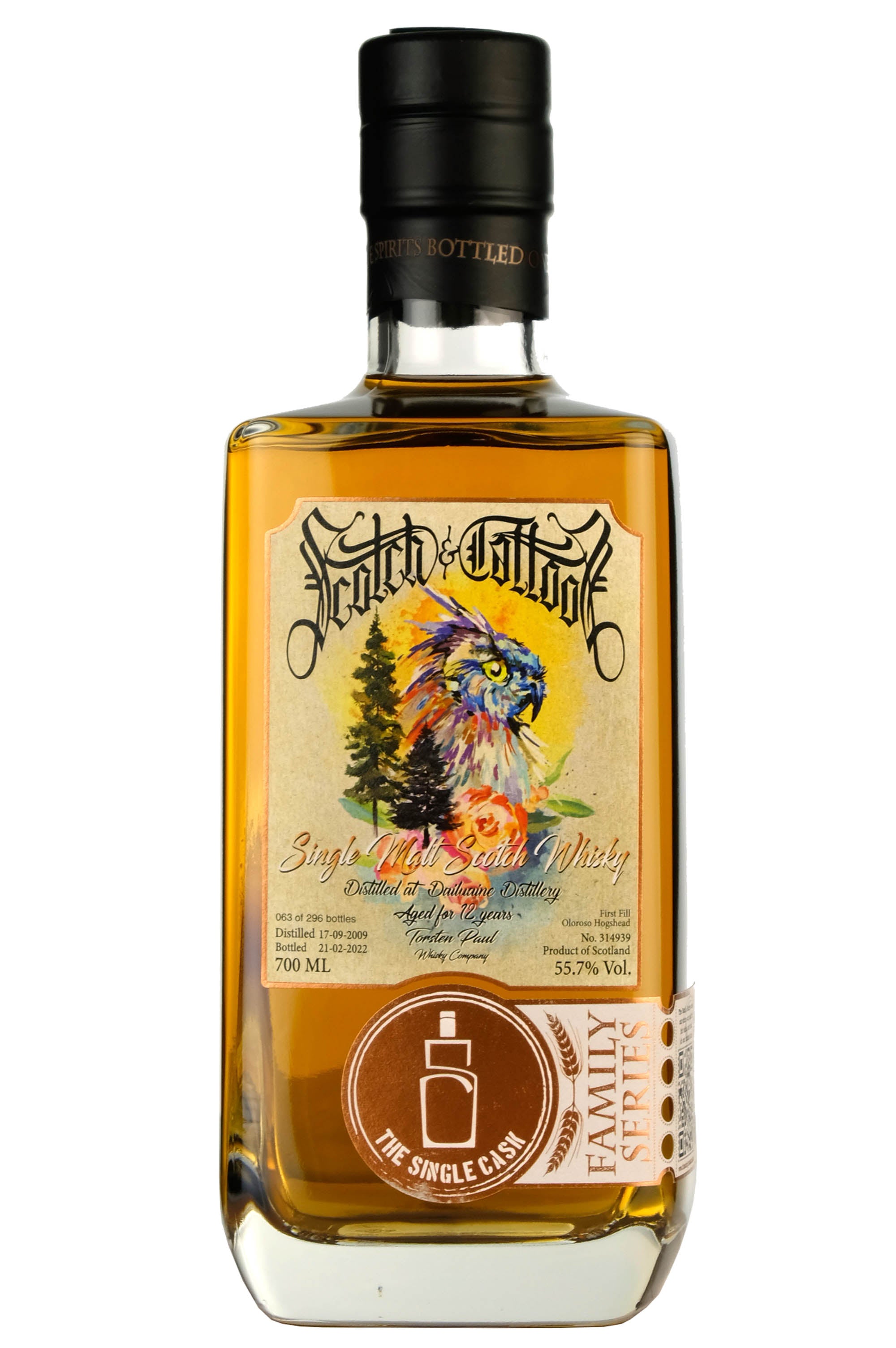 Dailuaine 2009-2022 | 12 Year Old Scotch & Tattoos | Cask 314939