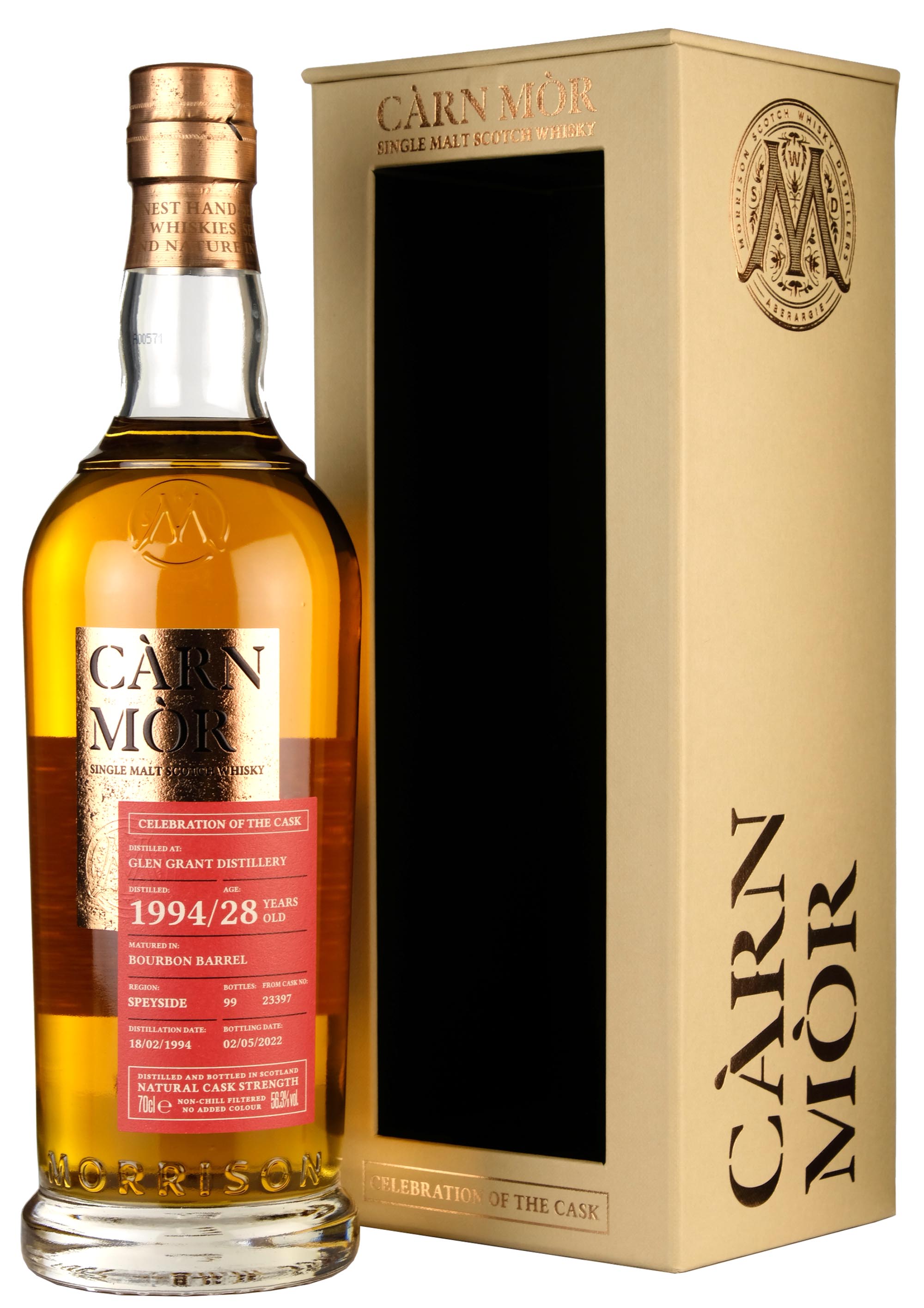 Glen Grant 1994-2022 | 28 Year Old | Carn Mor Celebration Of The Cask