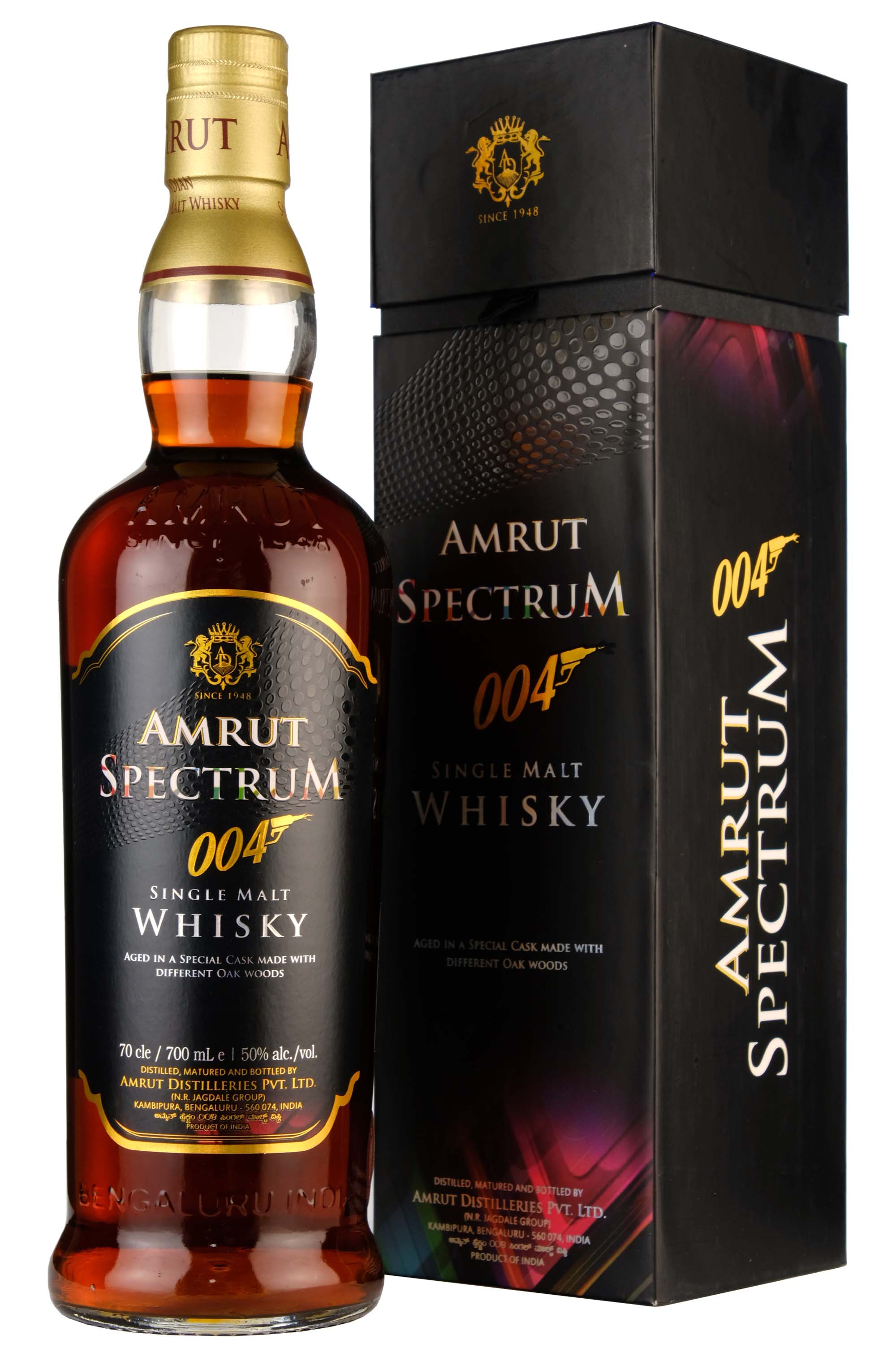 Amrut Spectrum 004 Indian Single Malt Whisky