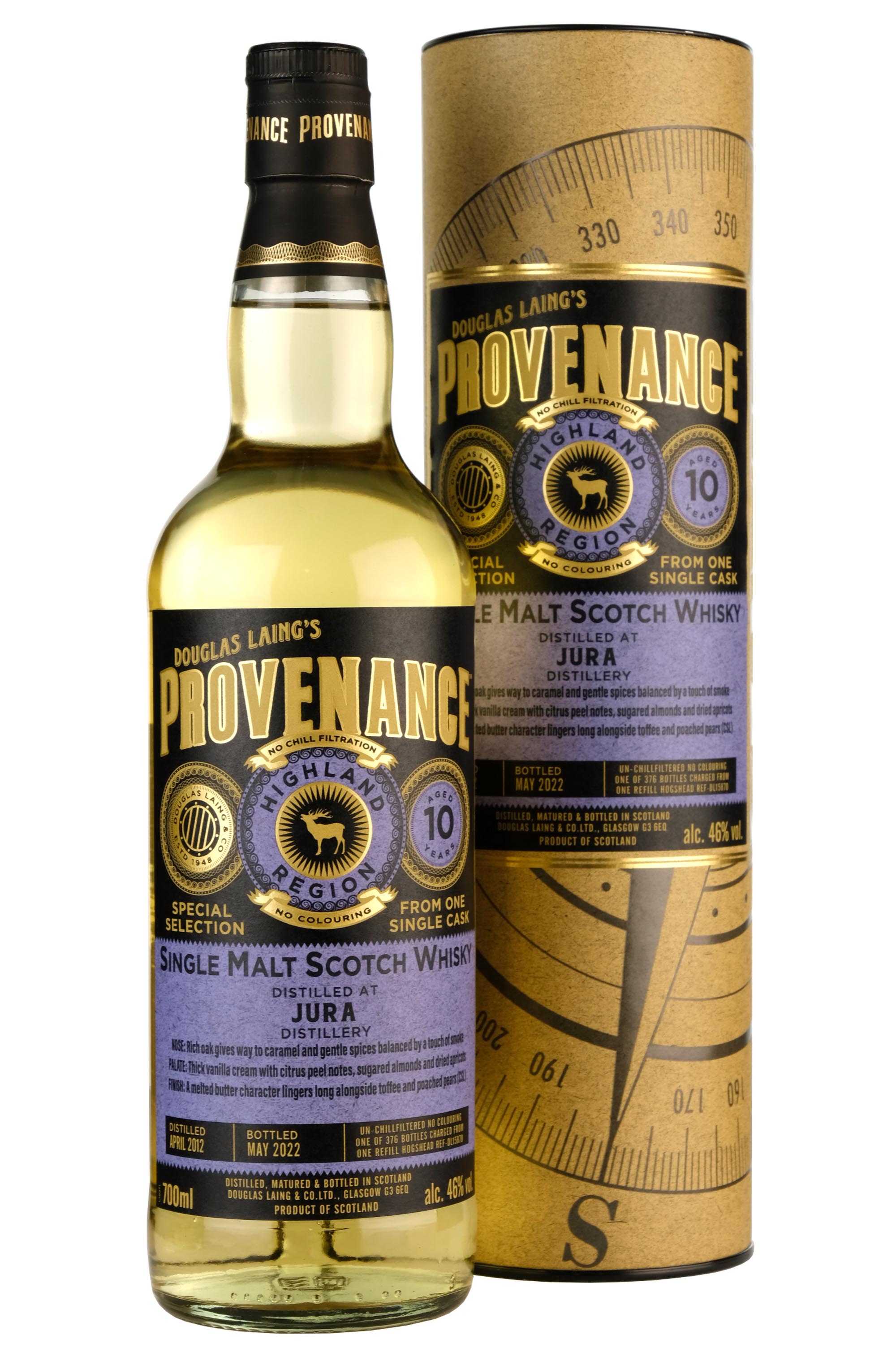 Jura 2012-2022 | 10 Year Old | Provenance Single Cask DL15870