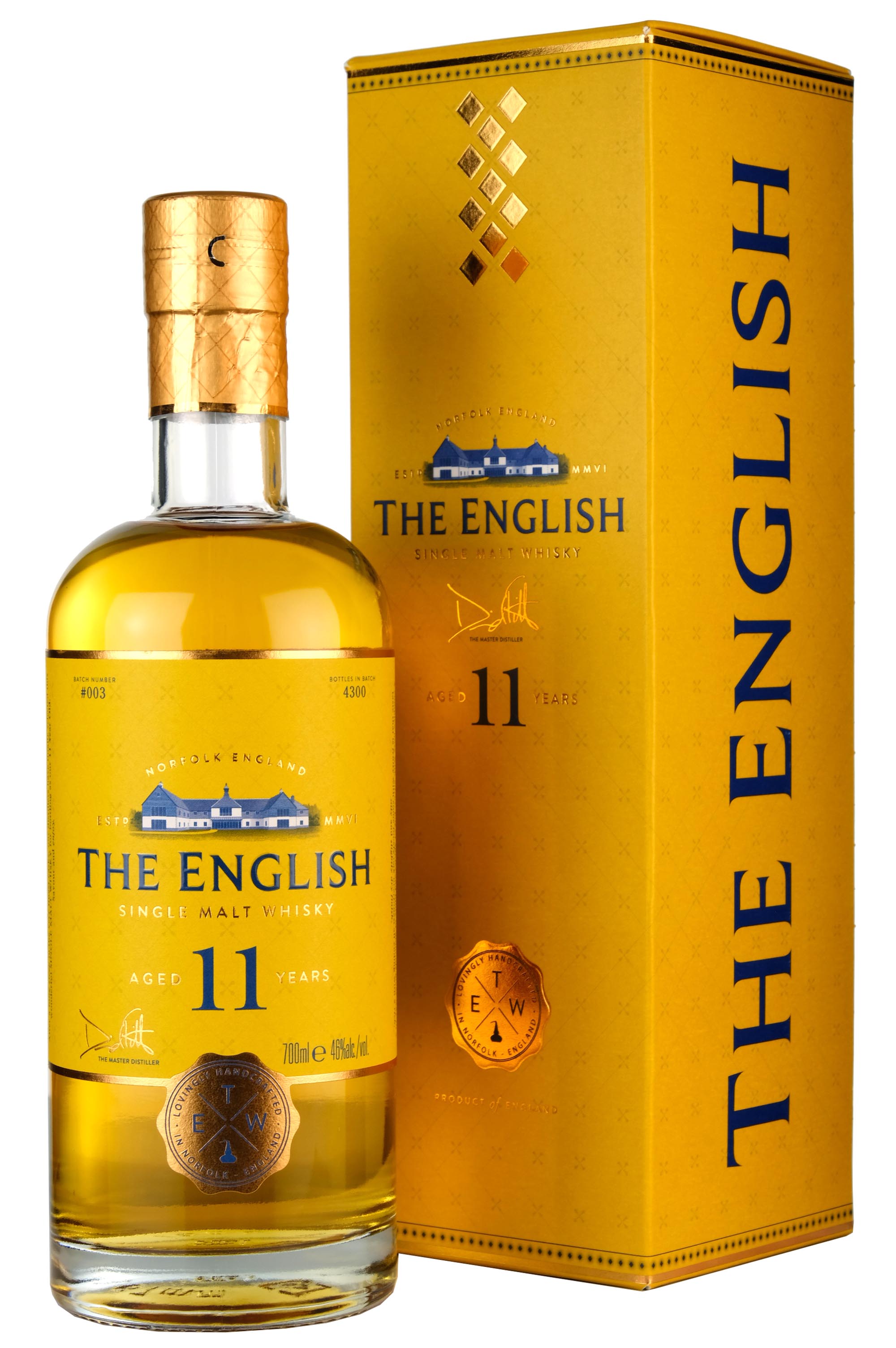 The English 11 Year Old Whisky Batch 3 - Whisky-Online Shop