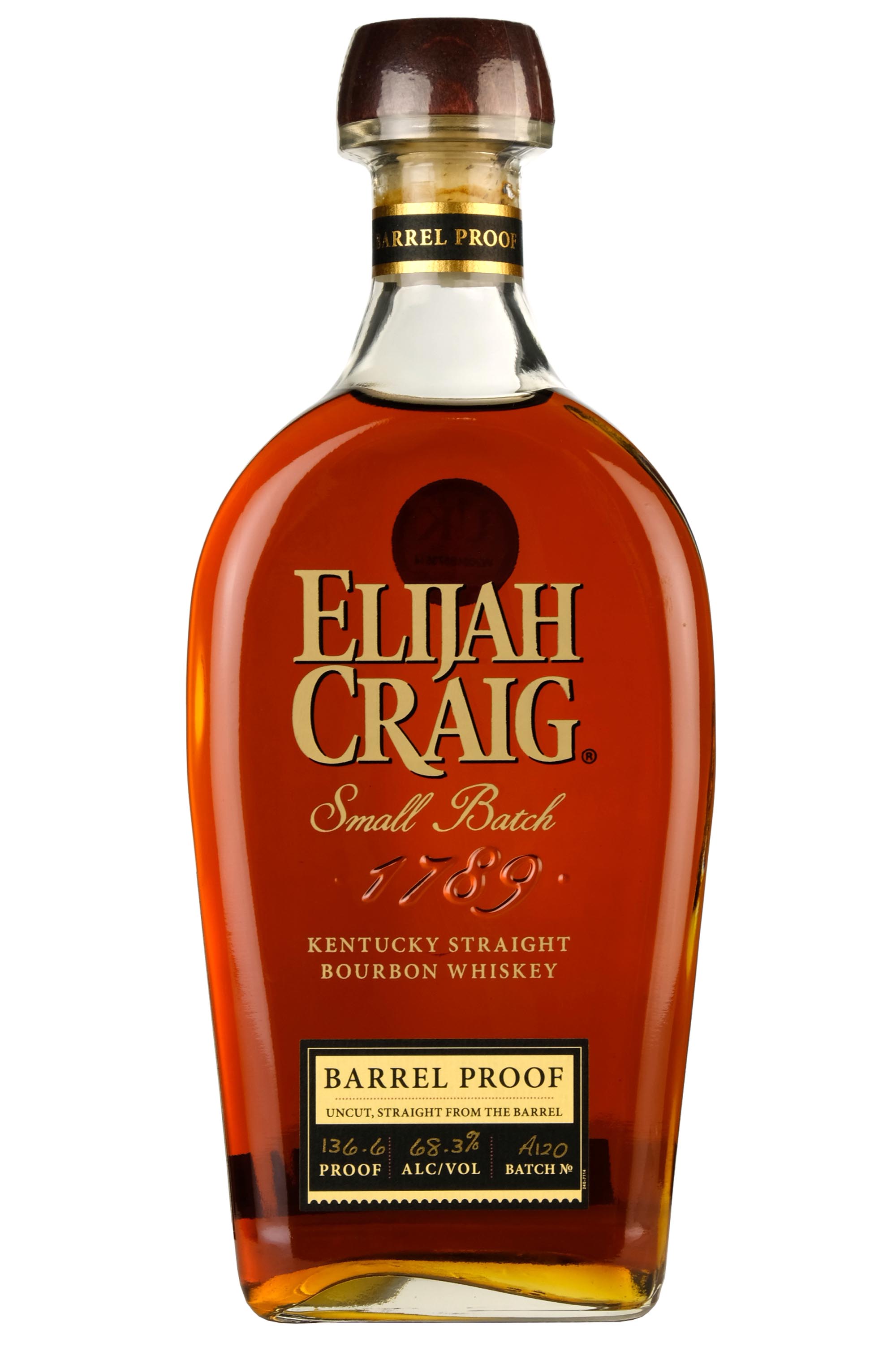 Elijah Craig 12 Year Old Barrel Proof Small Batch A120 Bottled 2020