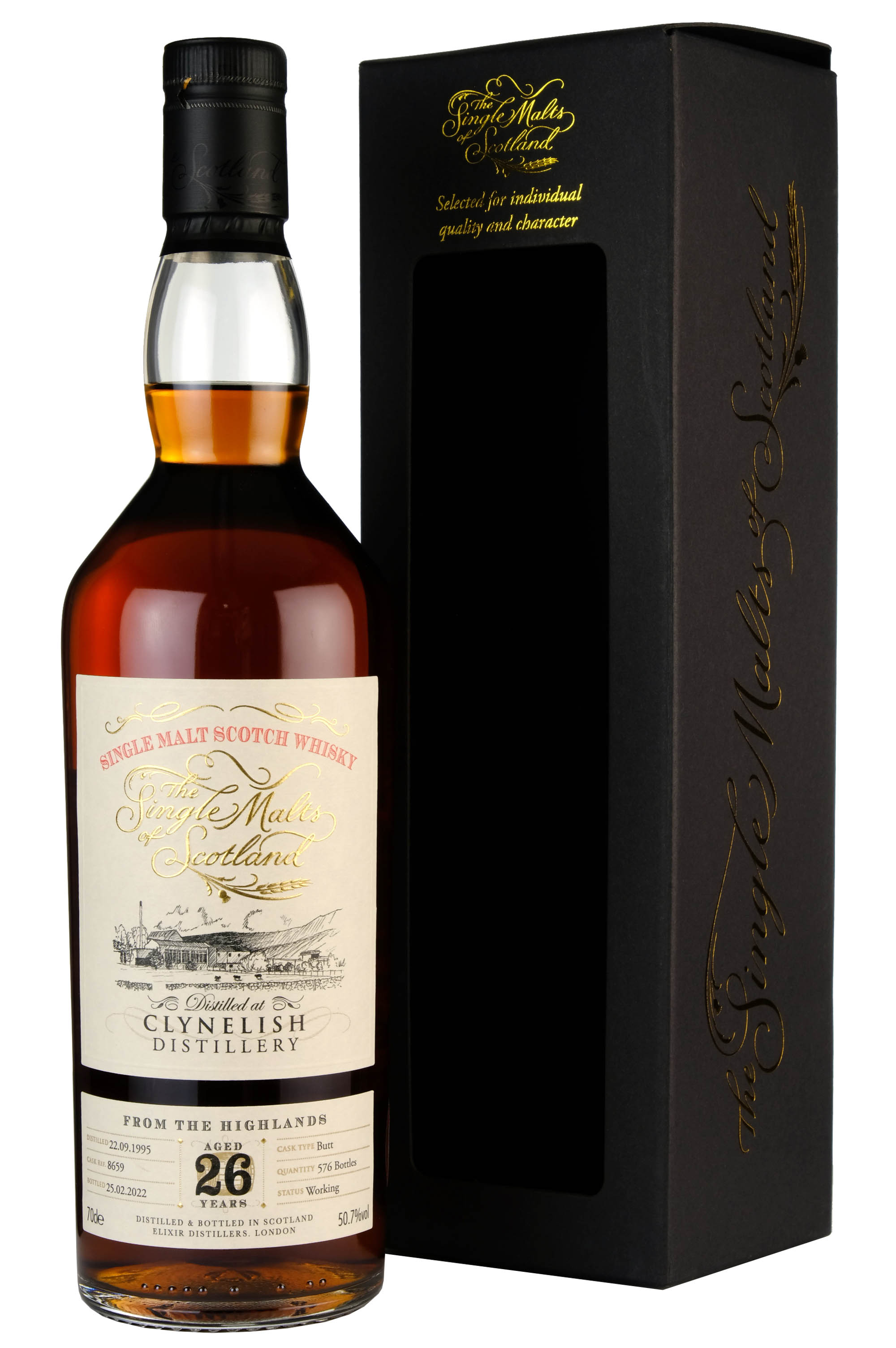 Clynelish 1995-2022 | 26 Year Old The Single Malts Of Scotland | Single Cask 8659