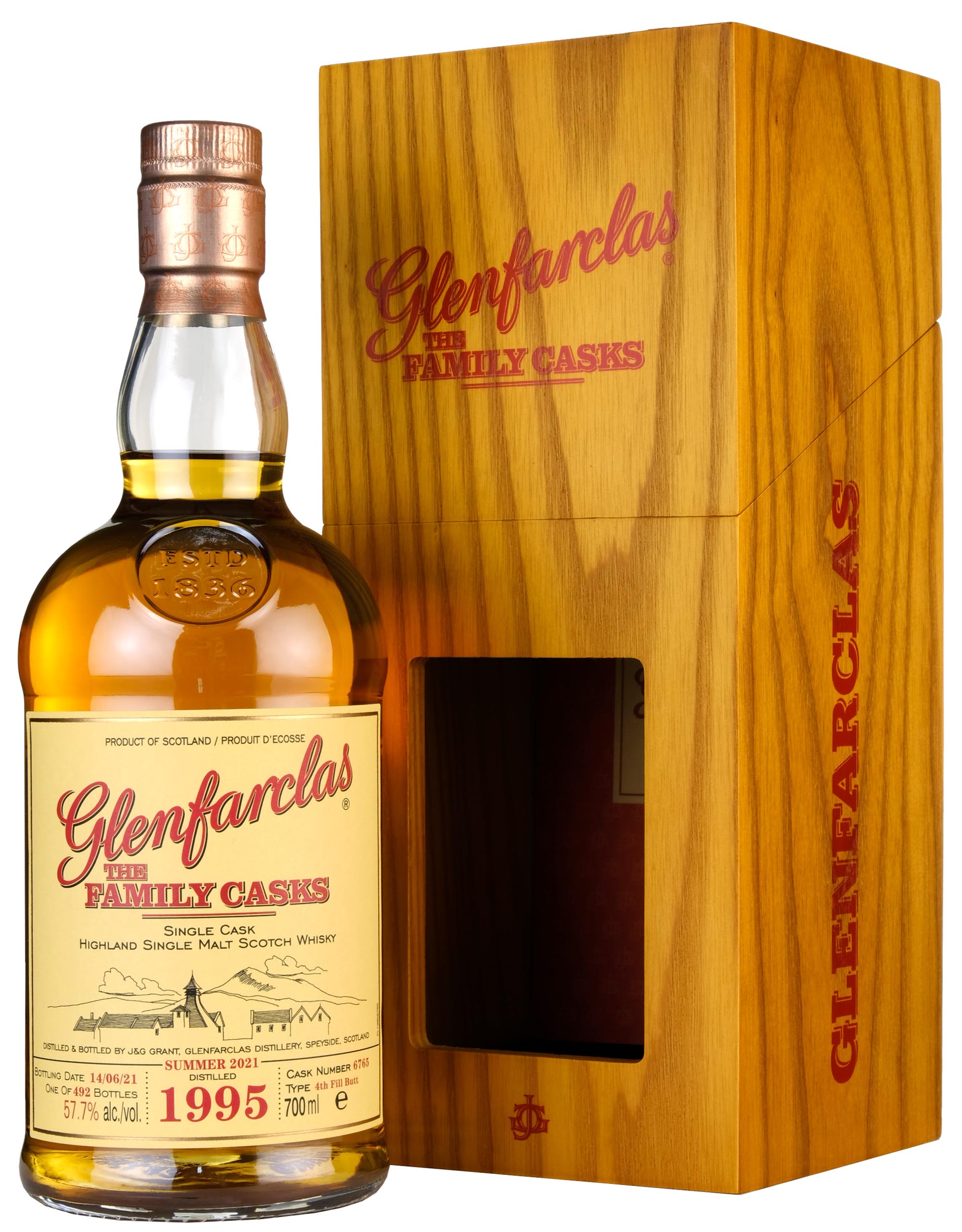 Glenfarclas 1995-2021 | 25 Year Old The Family Cask 6765