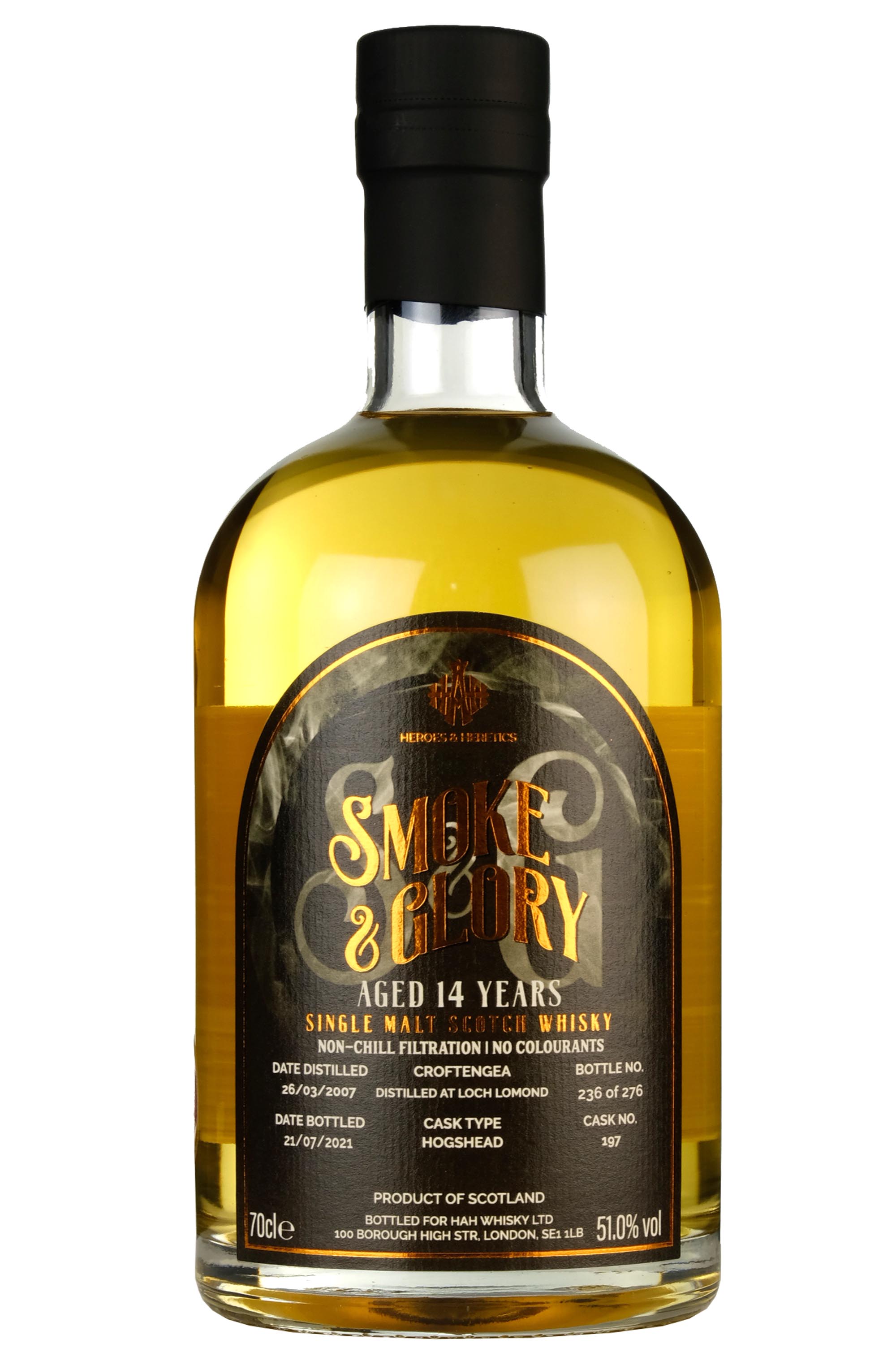 Croftengea 2007-2021 | 14 Year Old | Smoke & Glory Single Cask 197