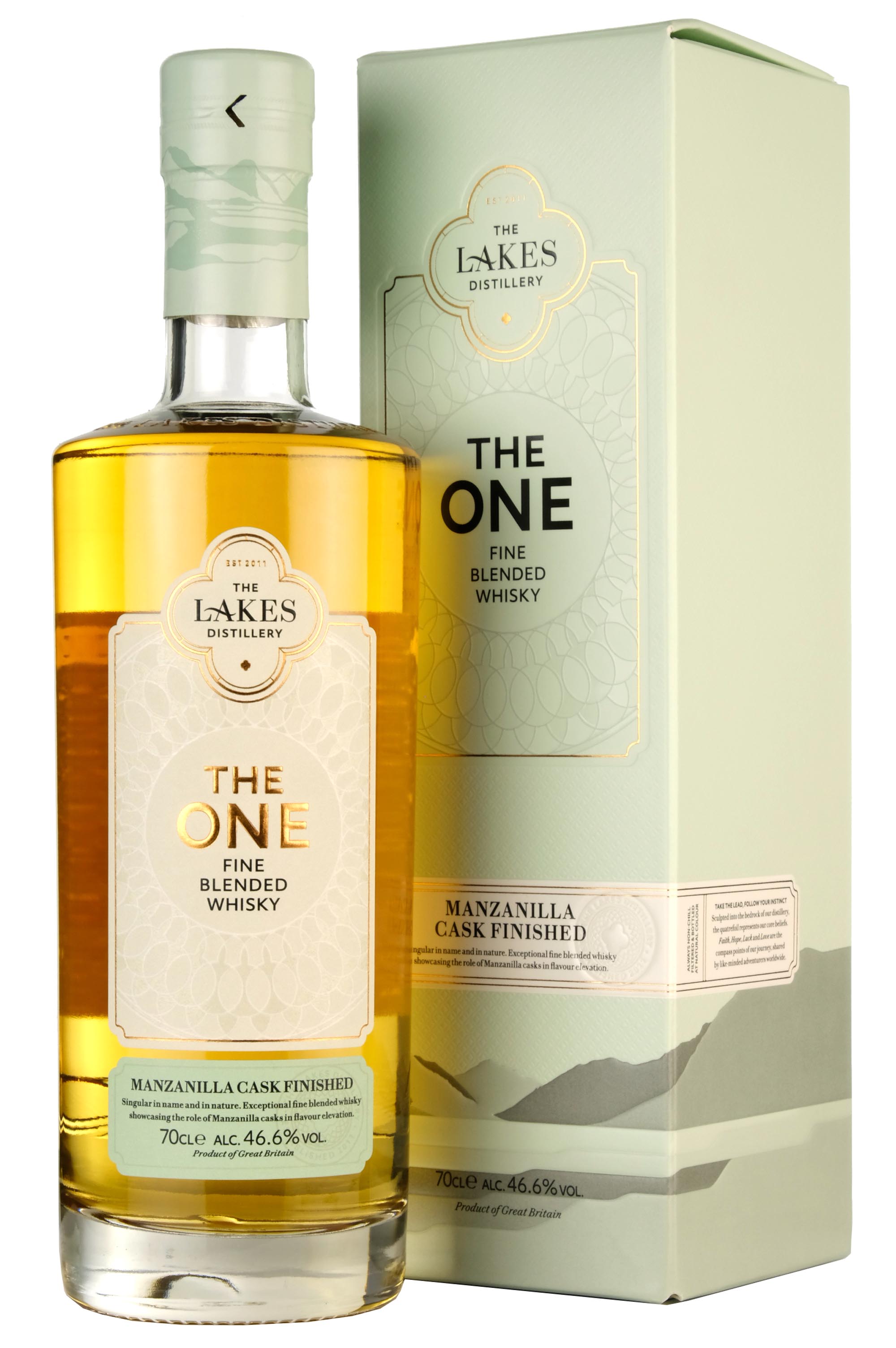 The One Manzanilla Wine Cask Finished Whisky | Lakes Distillery