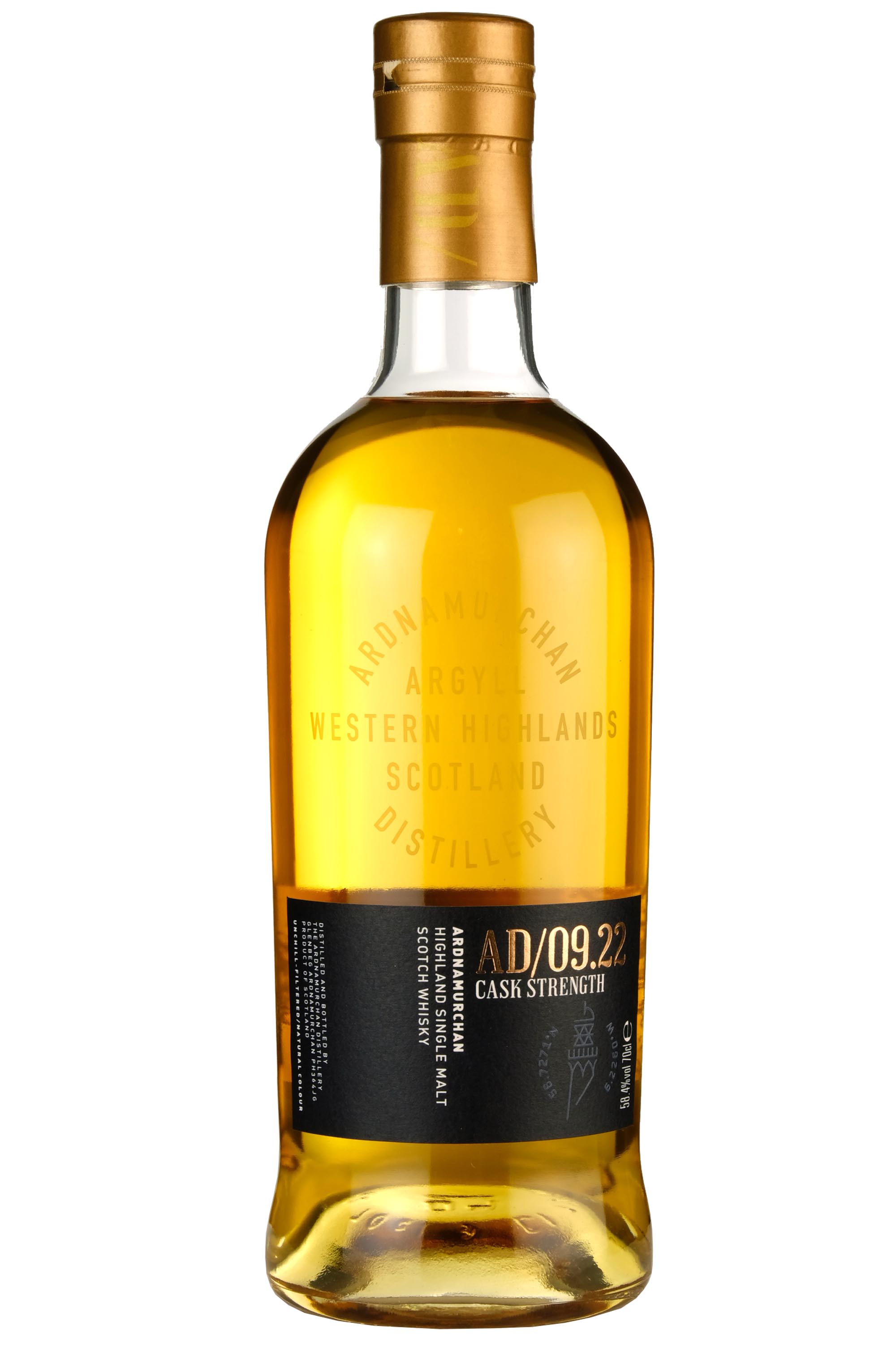 Ardnamurchan AD/09.22 Cask Strength Bottled 2022