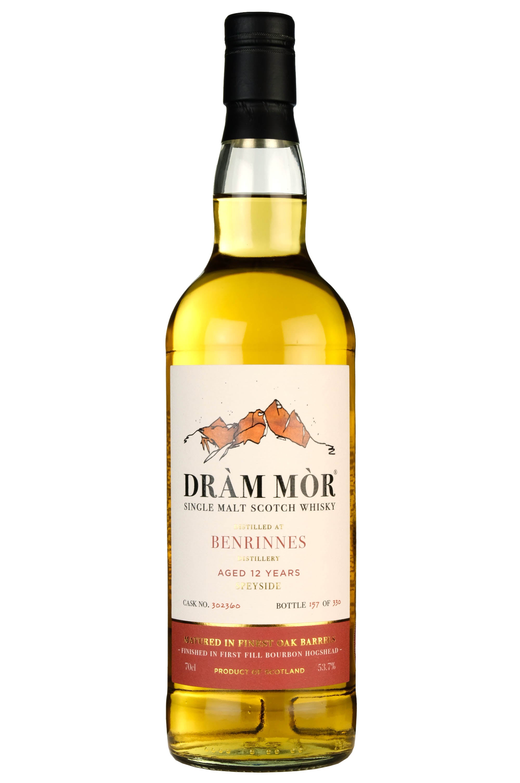 Benrinnes 2010-2022 | 12 Year Old Dram Mor Single Cask 302360