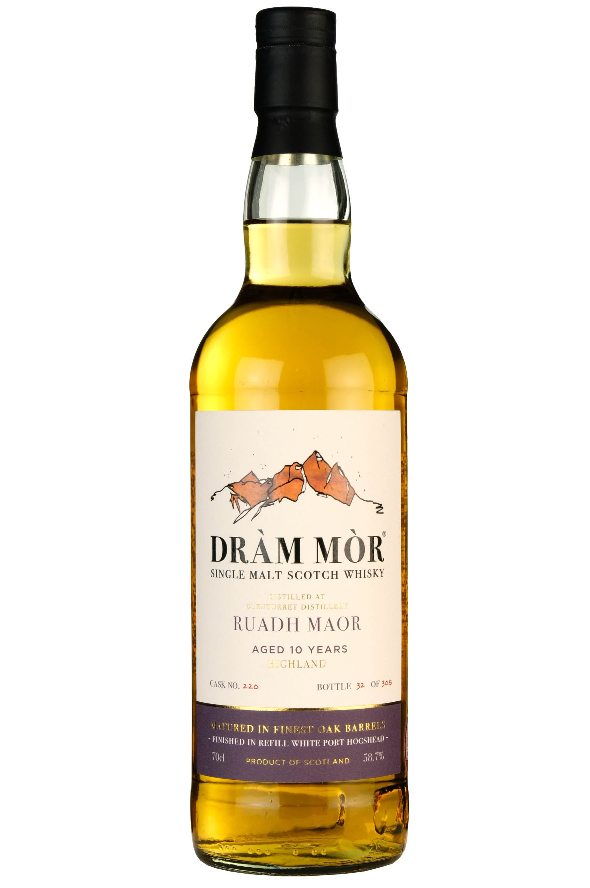 Ruadh Maor (Glenturret) 2012-2022 | 10 Year Old Dram Mor Single Cask 220