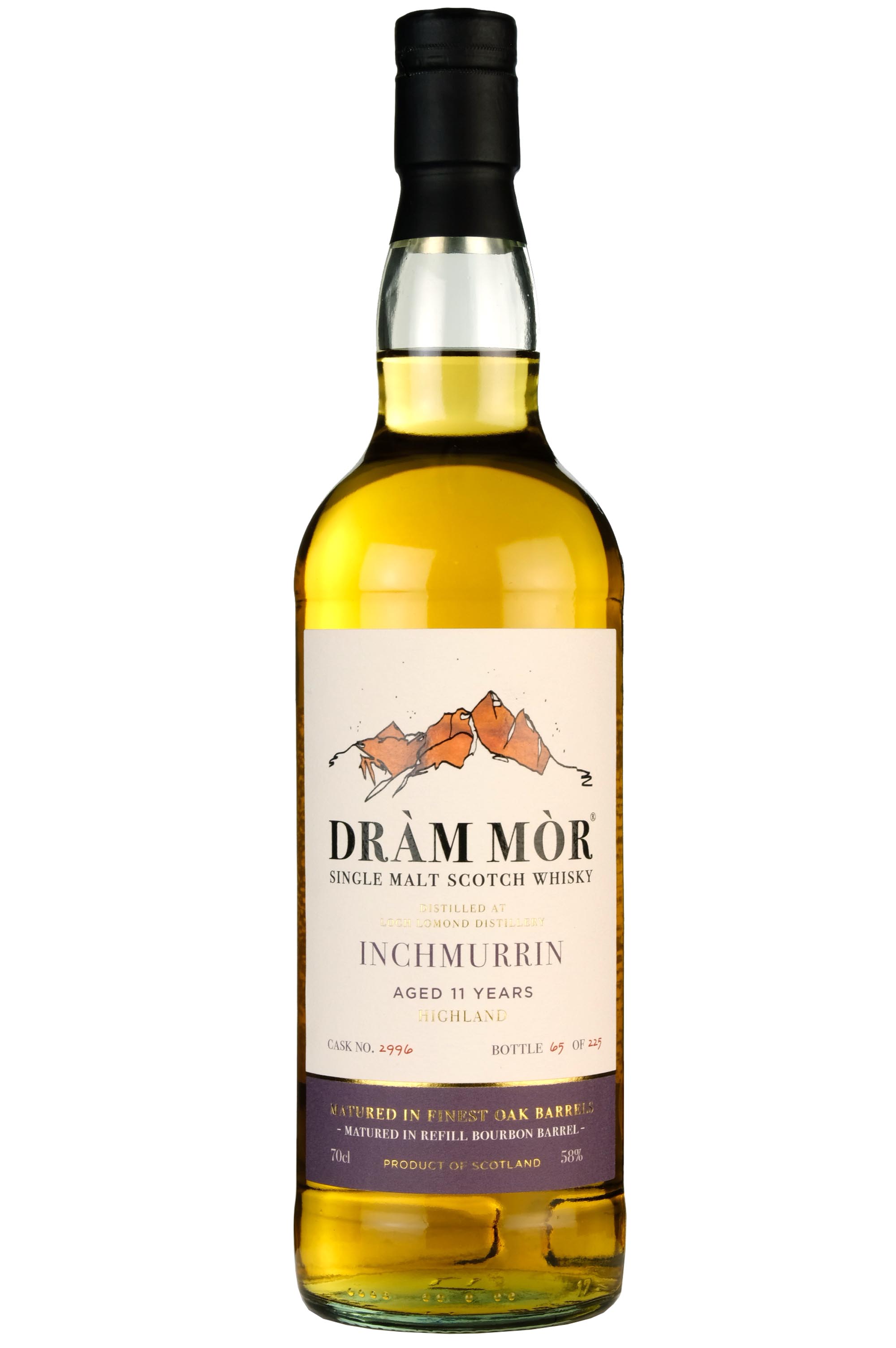 Inchmurrin 2011-2022 | 11 Year Old Dram Mor Single Cask 2996