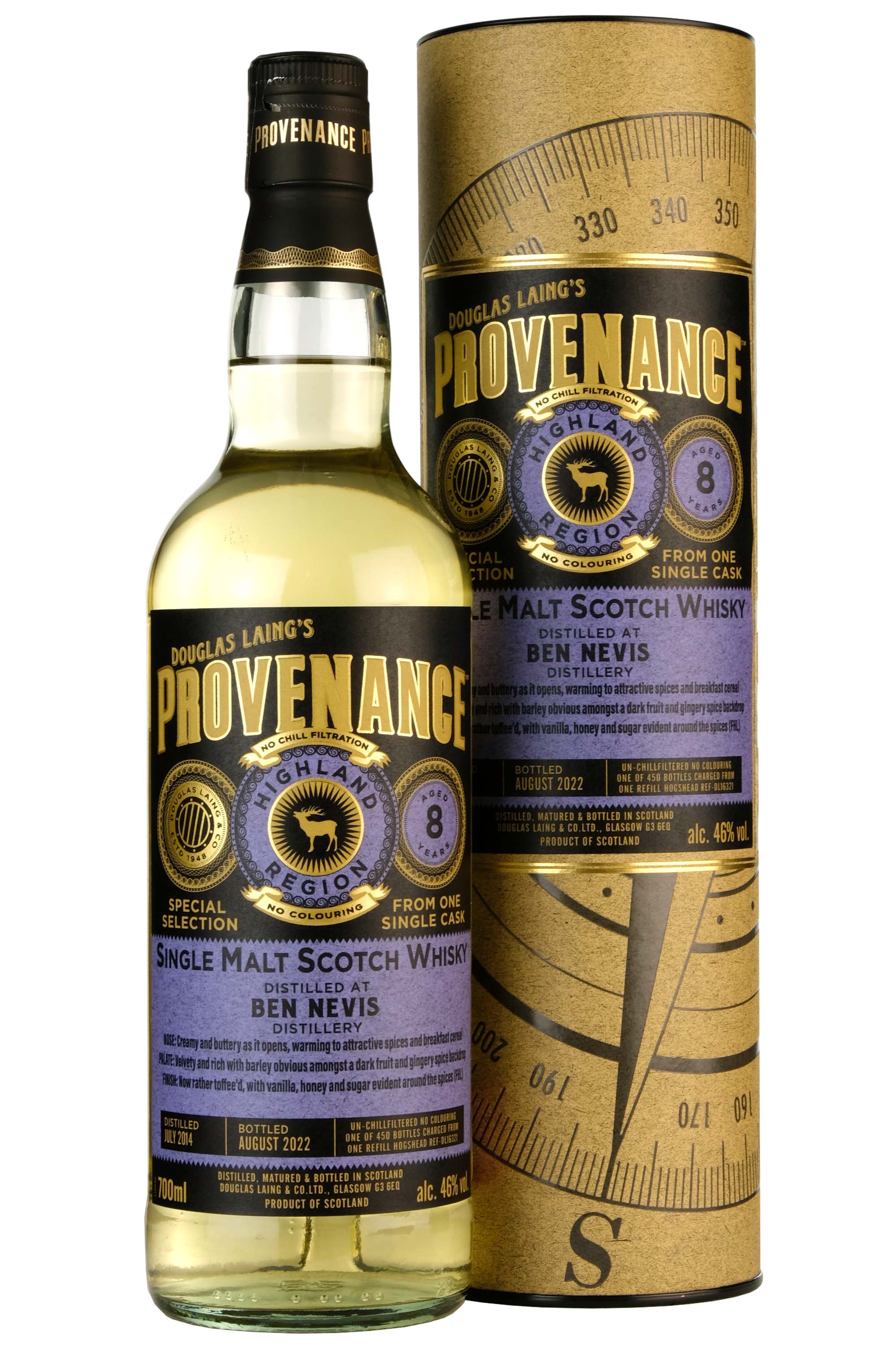 Ben Nevis 2014-2022 | 8 Year Old | Provenance Single Cask DL16321