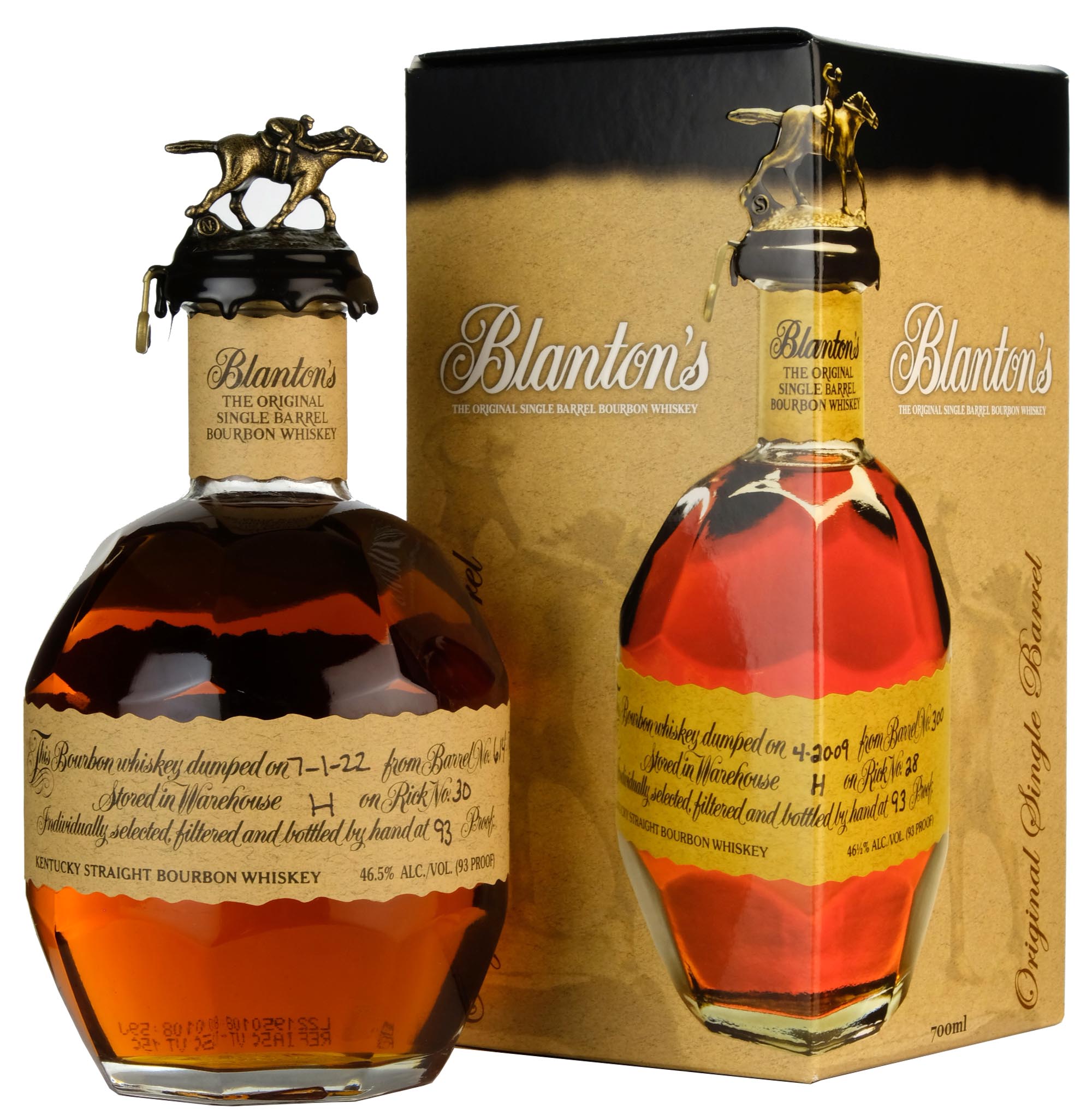 Blanton's Original Single Barrel 614 Bottled 2022