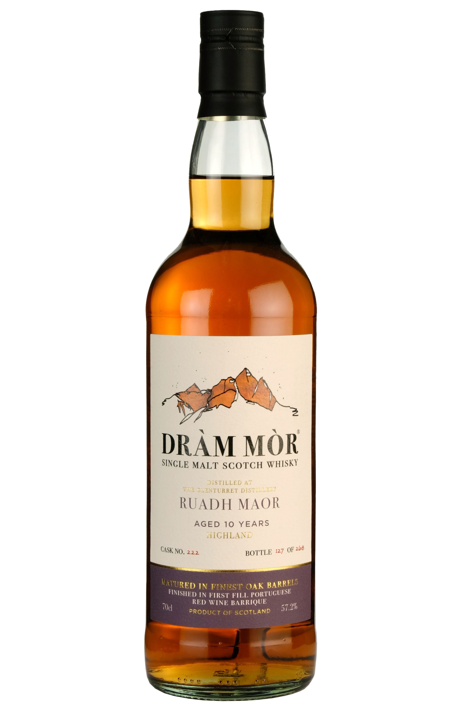 Ruadh Maor (Glenturret) 2012-2022 | 10 Year Old Dram Mor Single Cask 222