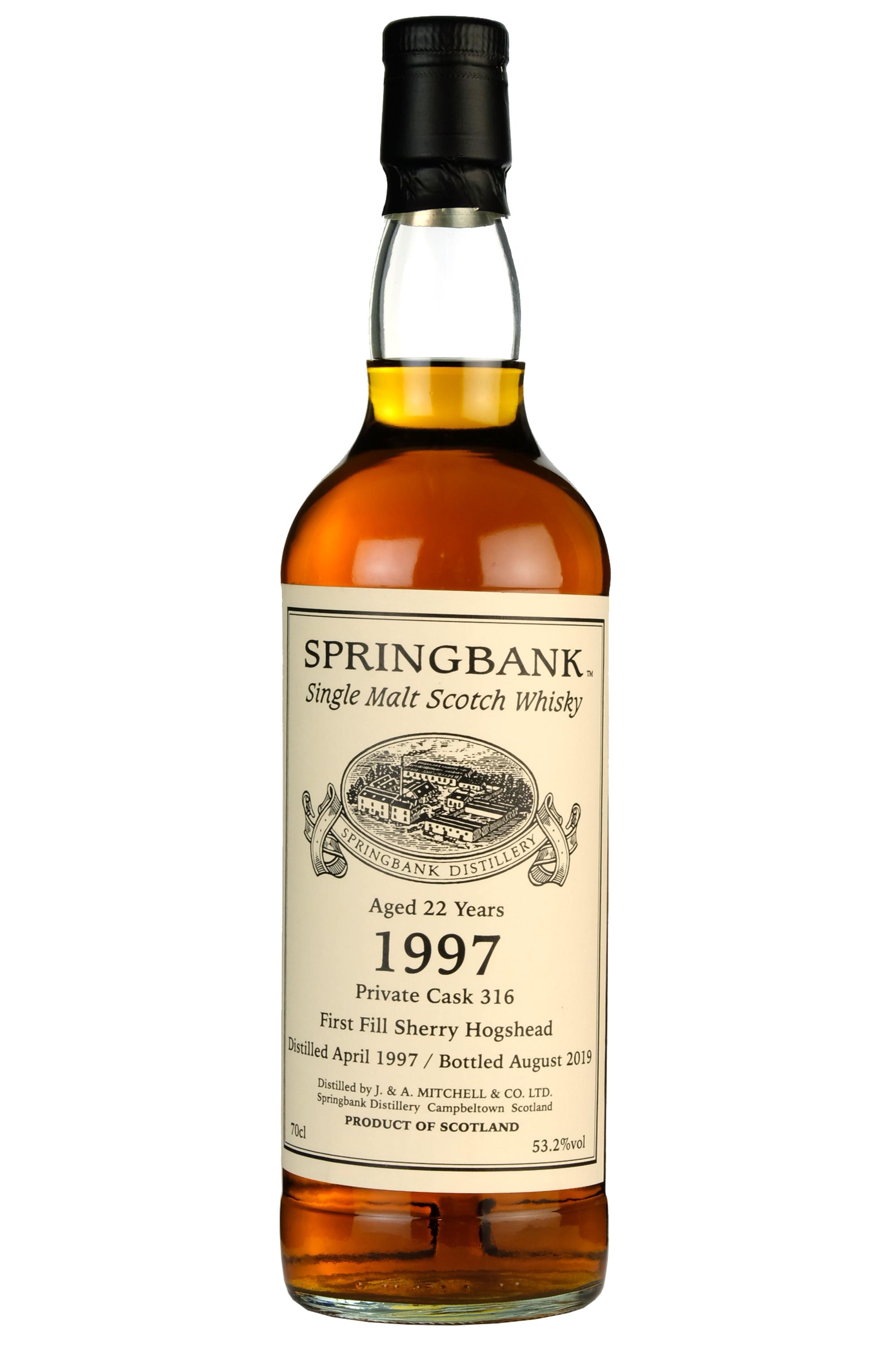 Springbank 1997-2019 | 22 Year Old Private Bottling Single Cask 316