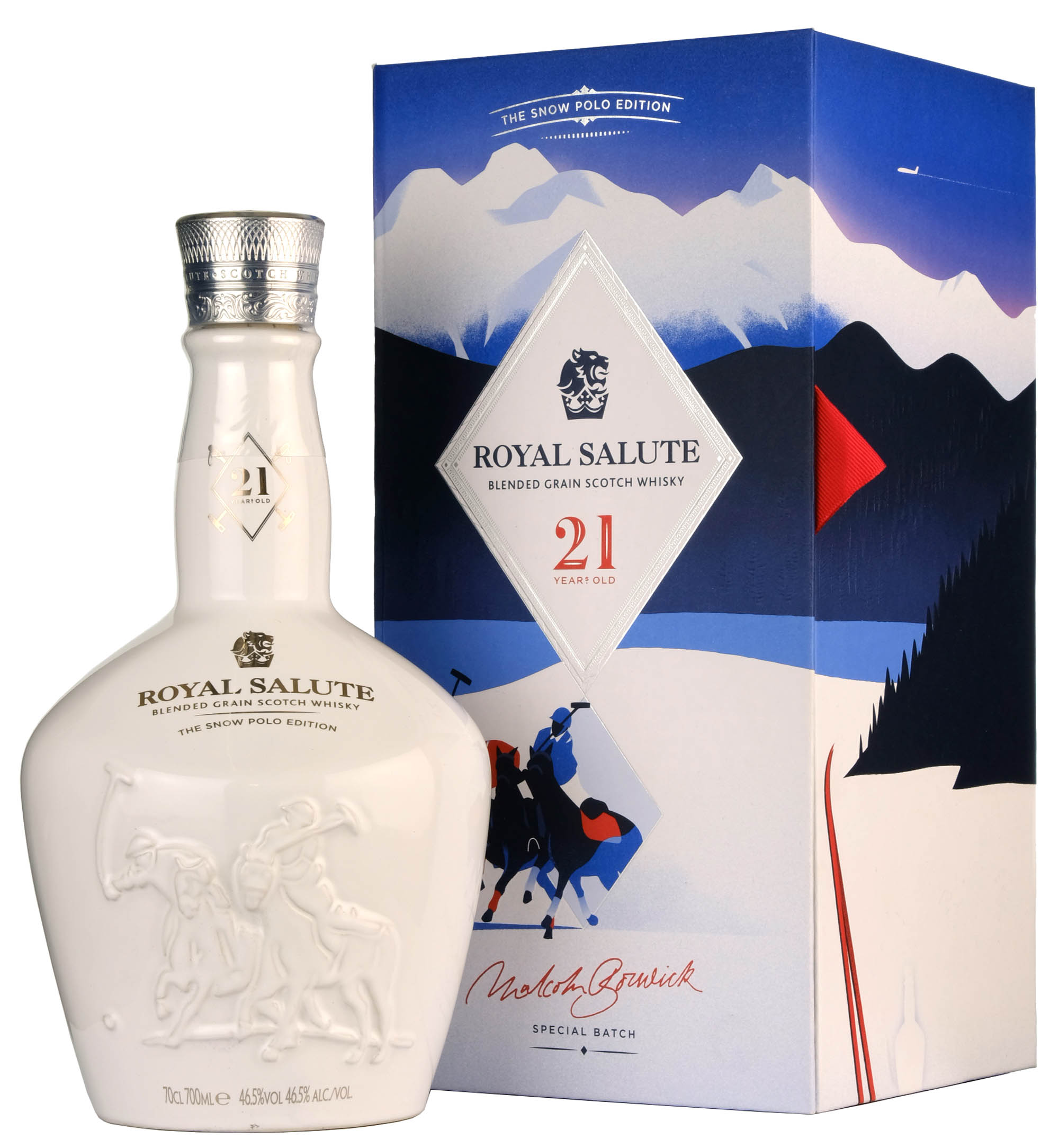 Royal Salute 21 Year Old Snow Polo Edition