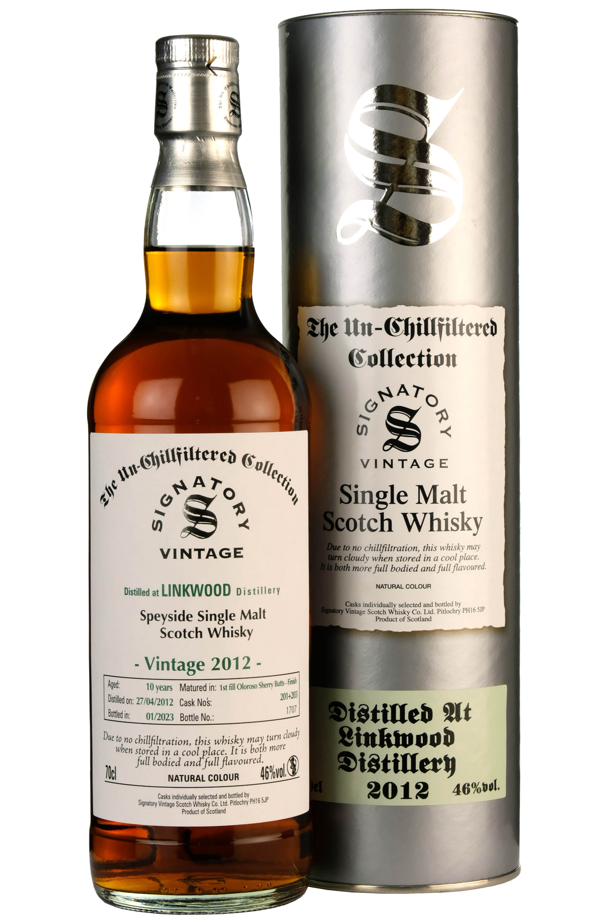 Linkwood 2012-2023 | 10 Year Old Signatory Vintage Casks 201 + 203