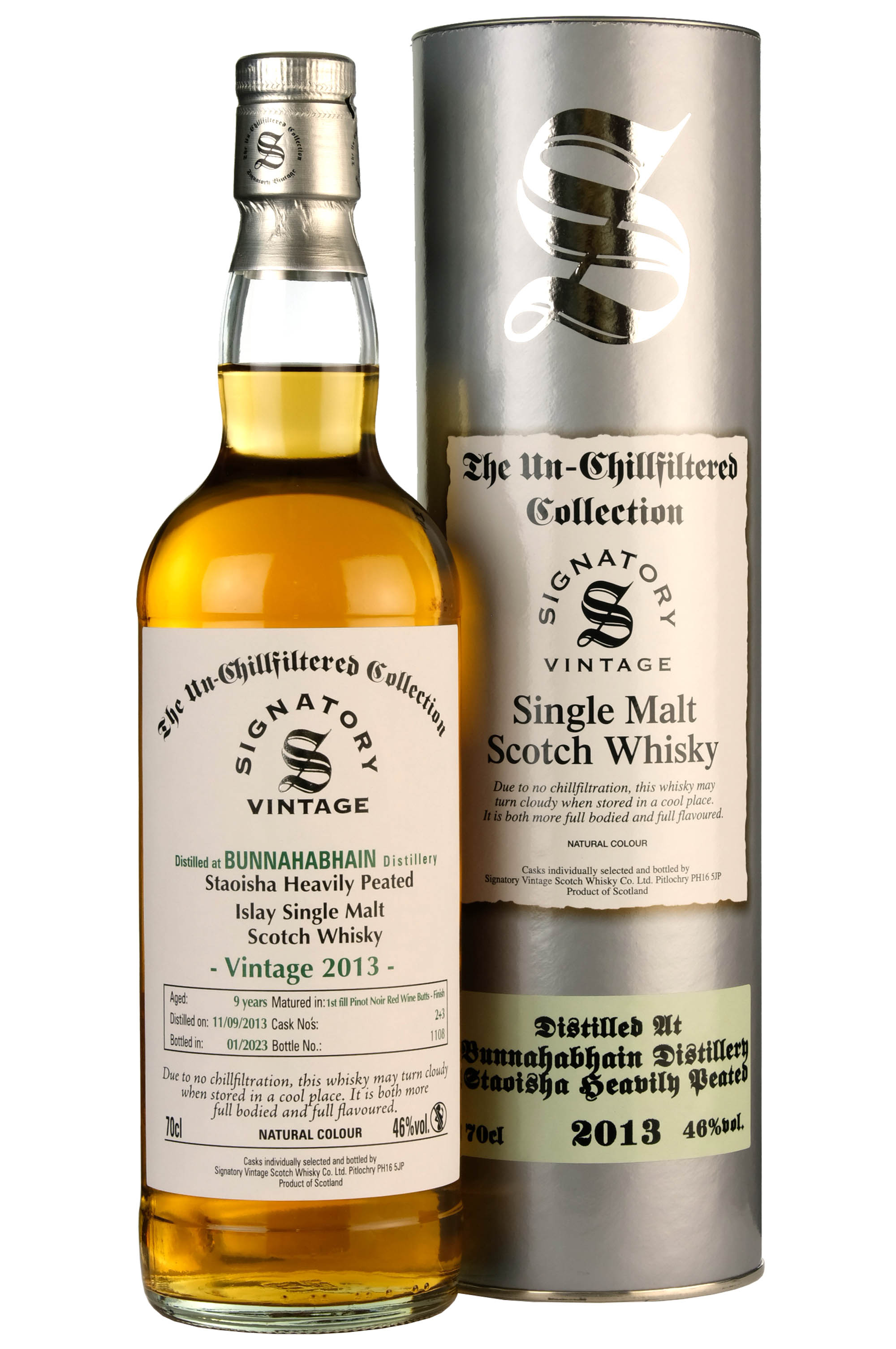 Staoisha (Bunnahabhain) 2013-2023 | 9 Year Old Signatory Vintage Casks 2 + 3