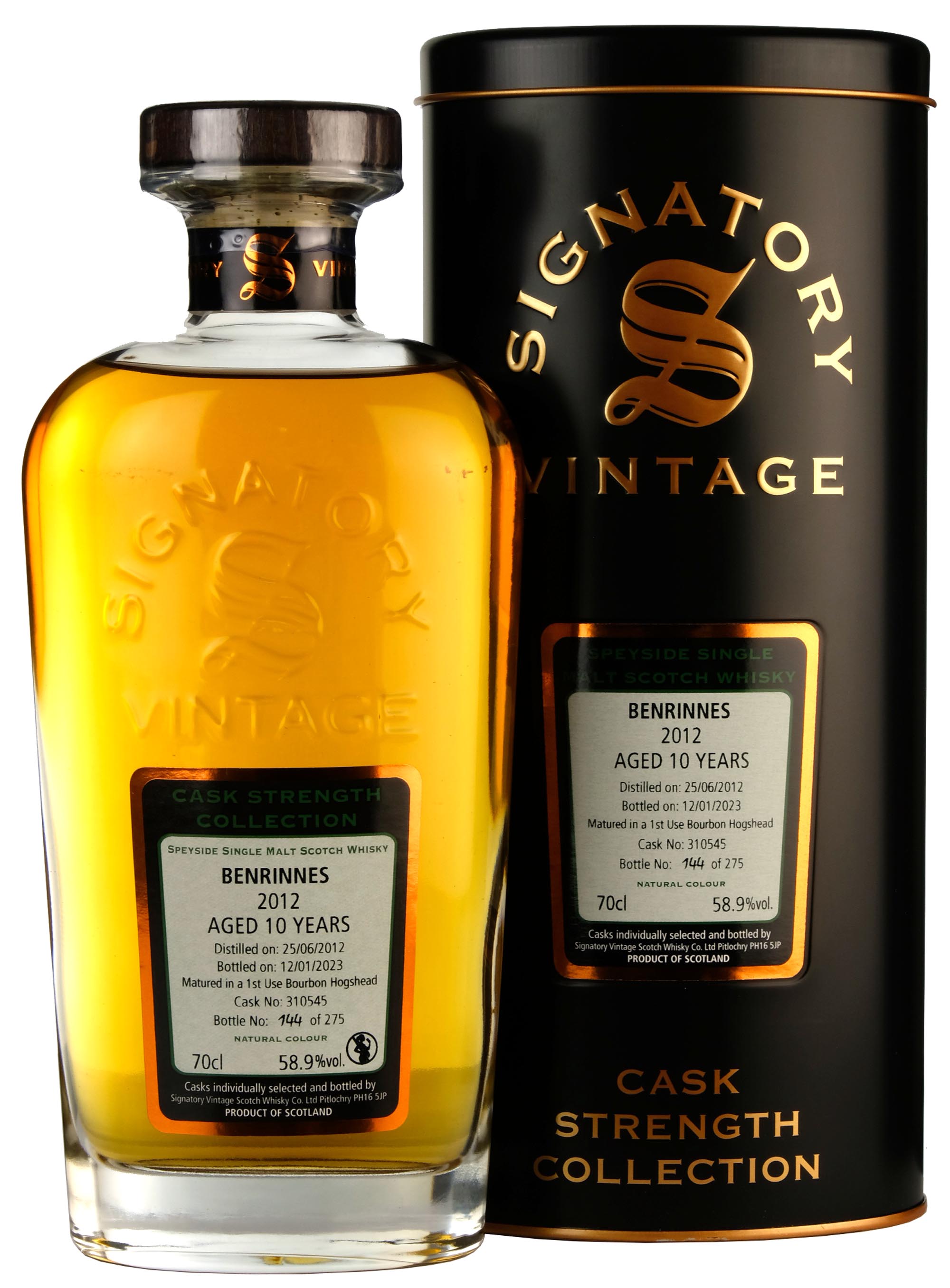 Benrinnes 2012-2023 | 10 Year Old Signatory Vintage Cask 310545