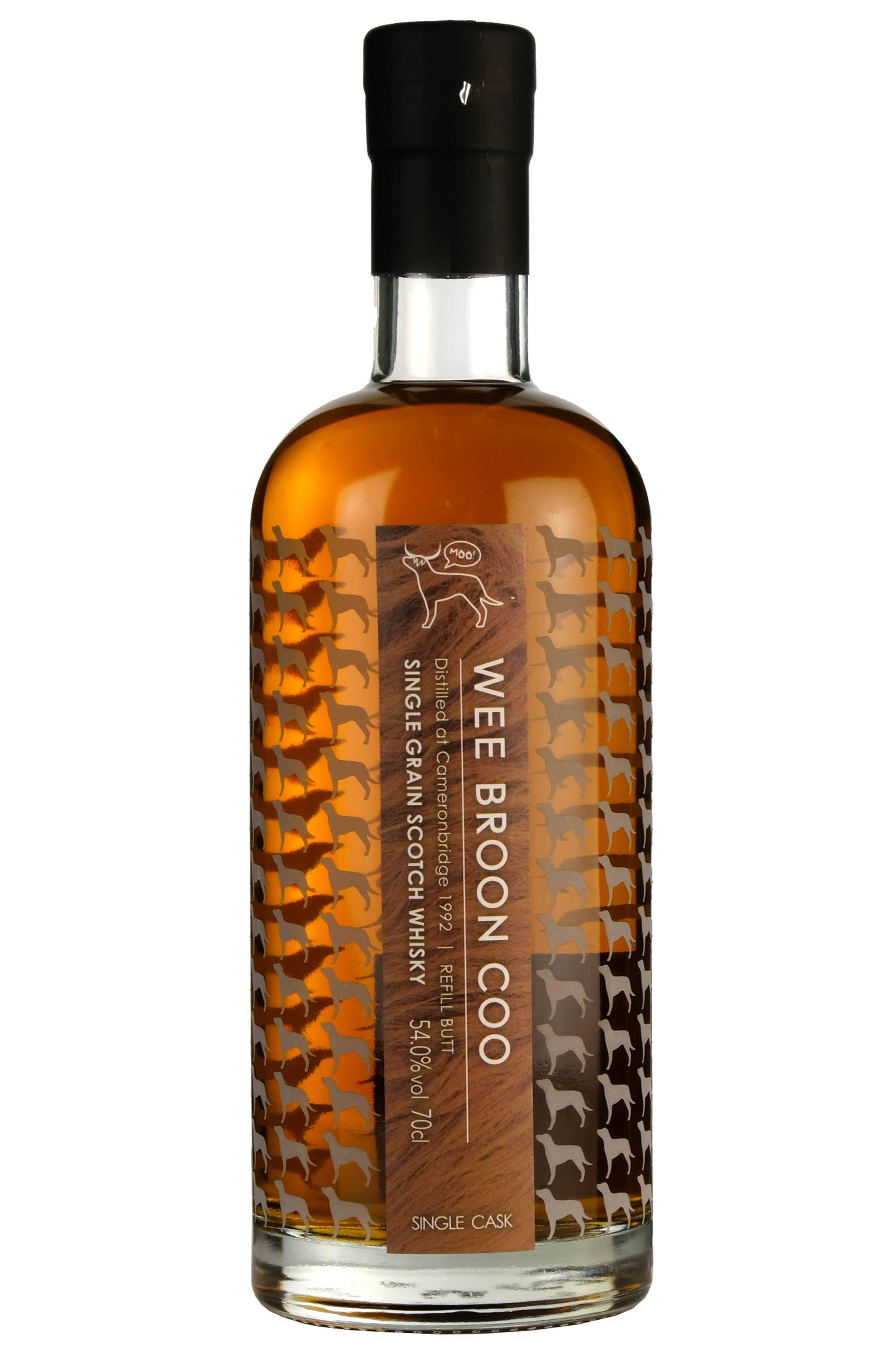 Wee Broon Coo Cameronbridge 1992-2023 | 30 Year Old Single Cask | Little Brown Dog Spirits