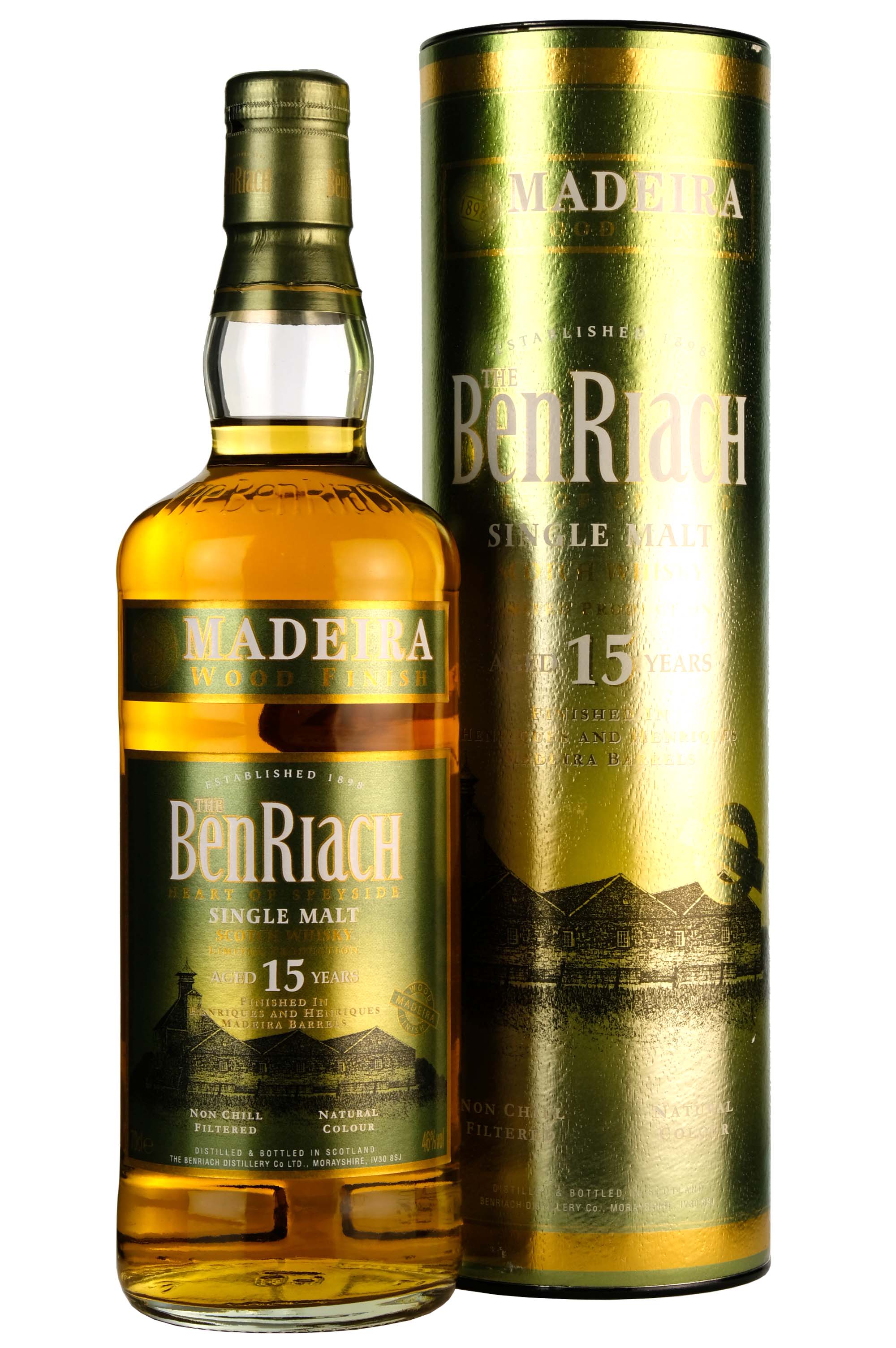 Benriach 15 Year Old | Madeira Wood Finish - Whisky-Online Shop