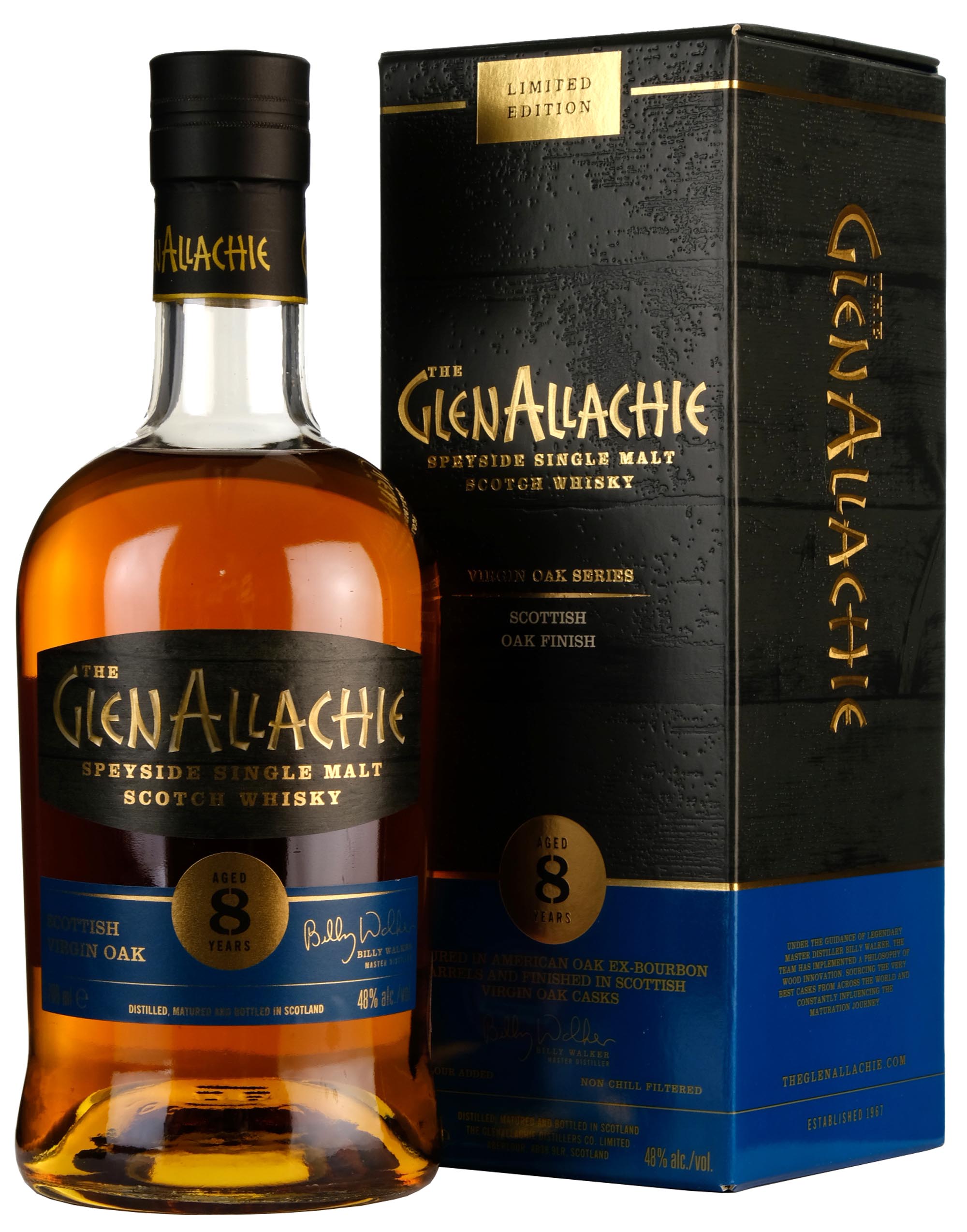 Glenallachie 8 Year Old Scottish Virgin Oak - Whisky-Online 