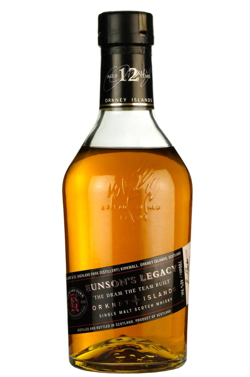 Highland Park 12 Year Old Eunson's Legacy Whisky