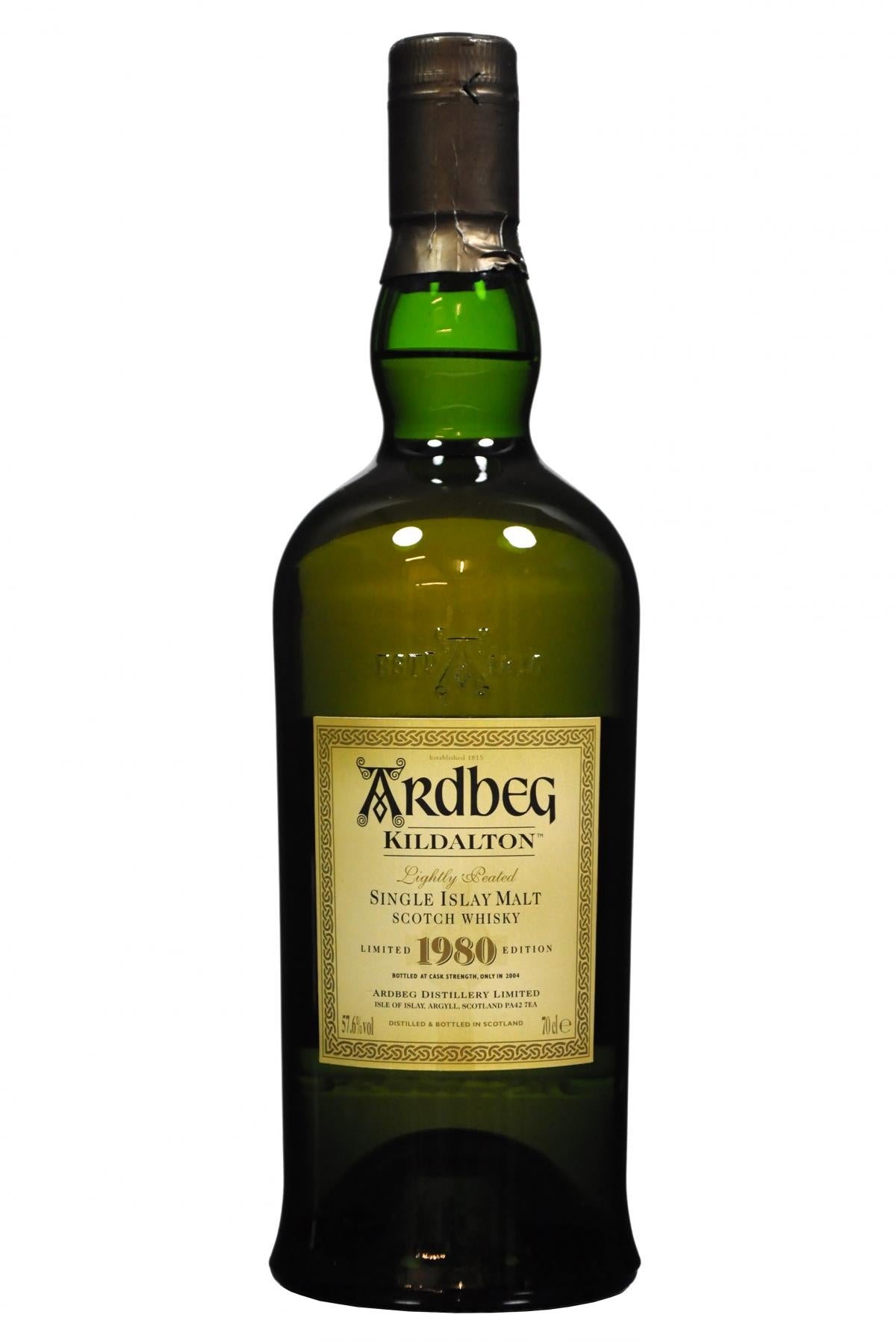 ardbeg kildalton 1980 bottled 2004 islay single malt scotch whisky