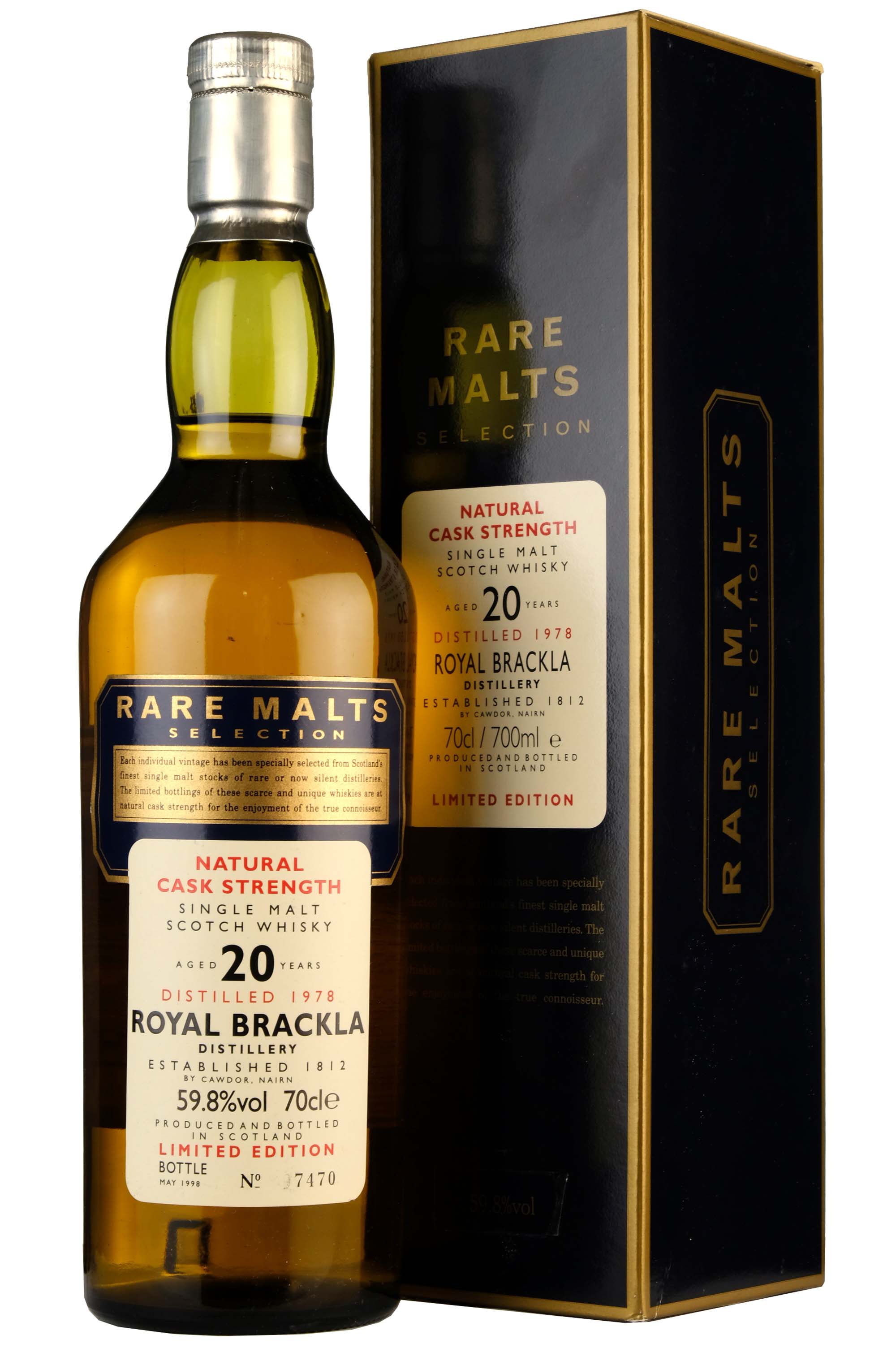Royal Brackla 1978-1998 | 20 Year Old Rare Malts Selection 59.8%