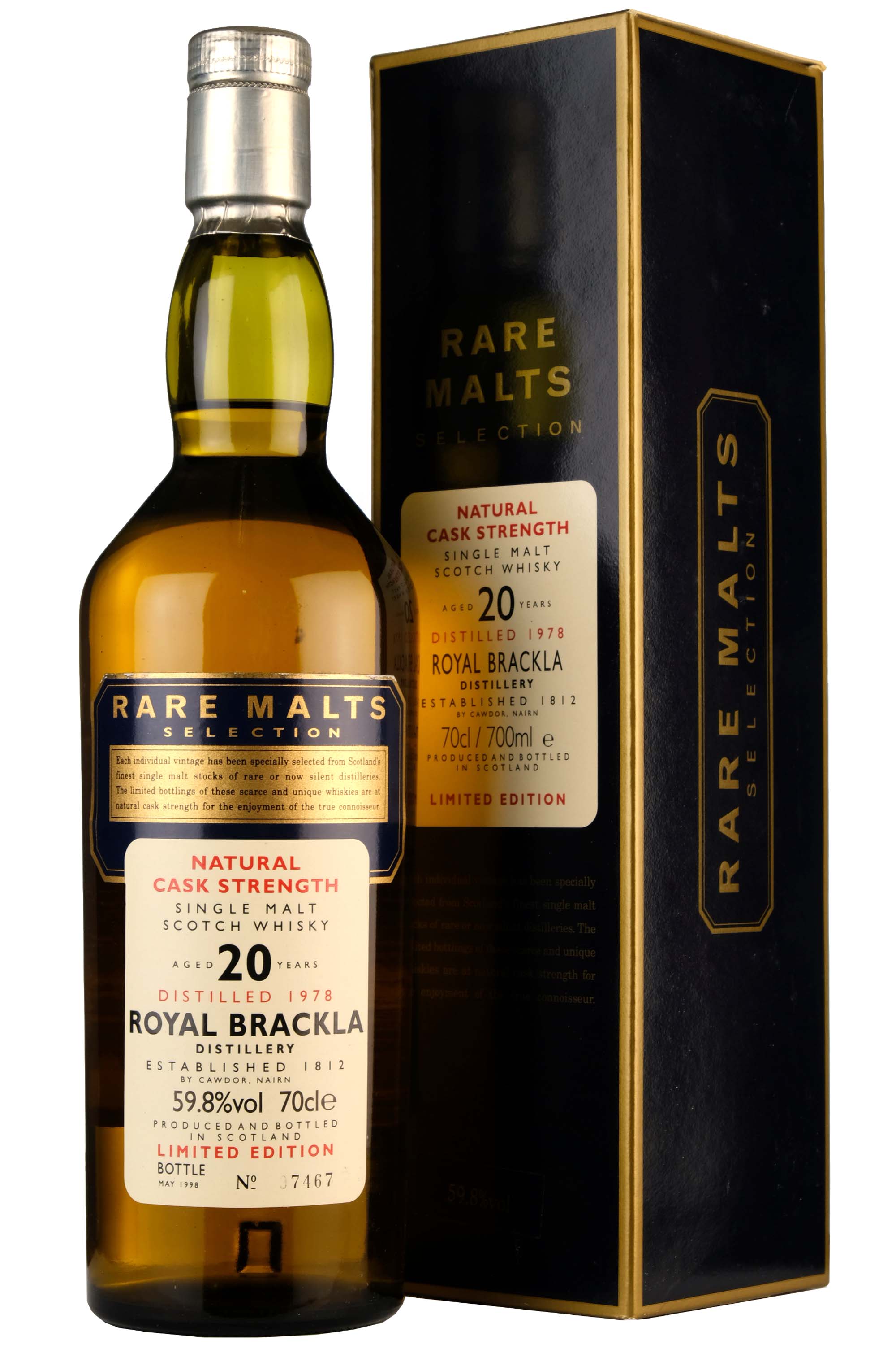 Royal Brackla 1978-1998 | 20 Year Old Rare Malts Selection 59.8%