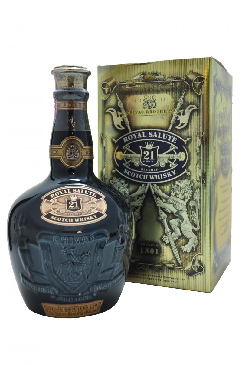 Royal Salute 21 Year Old | Blue Ceramic Decanter