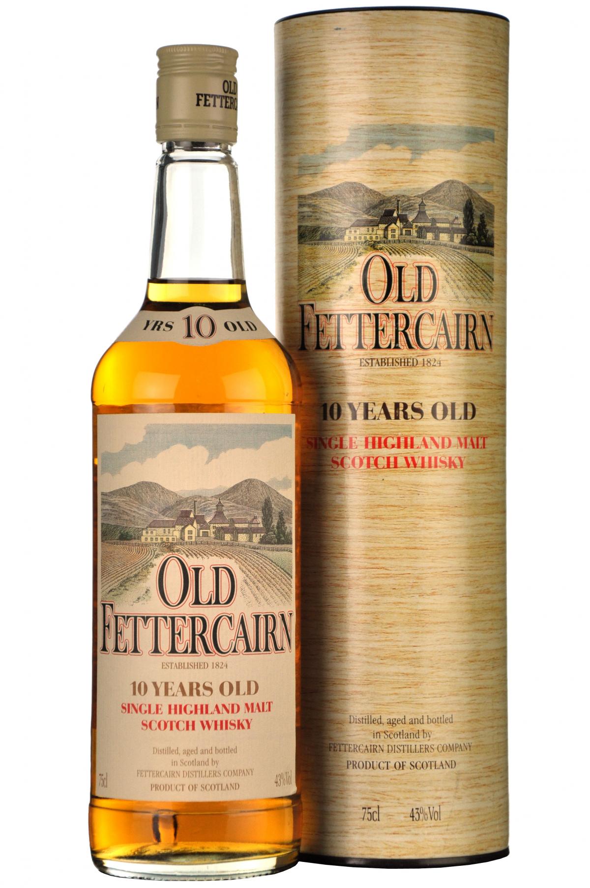 Old Fettercairn 10 Year Old 1980s