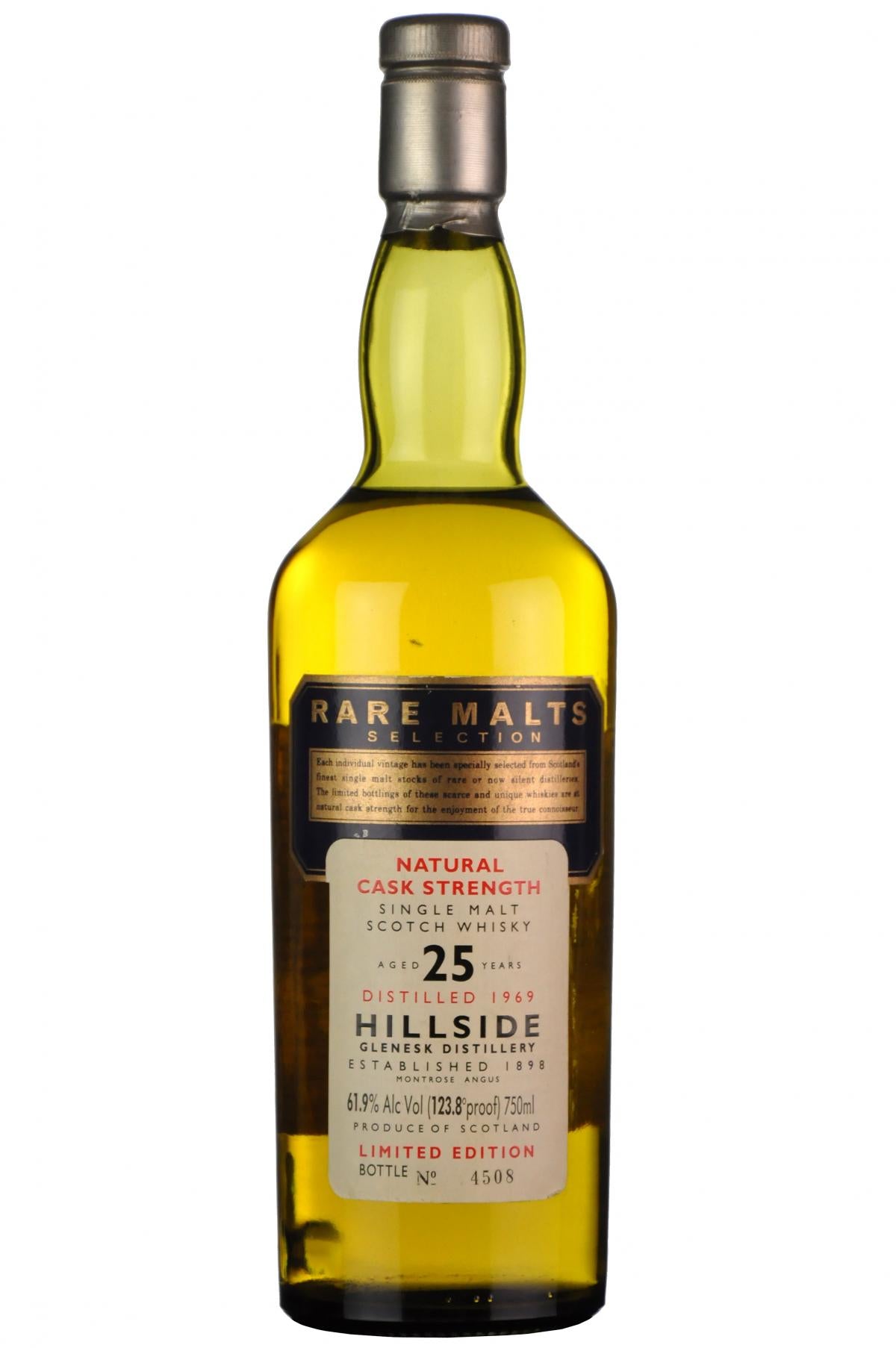Hillside 1969 | 25 Year Old | Rare Malts Selection 61.9%