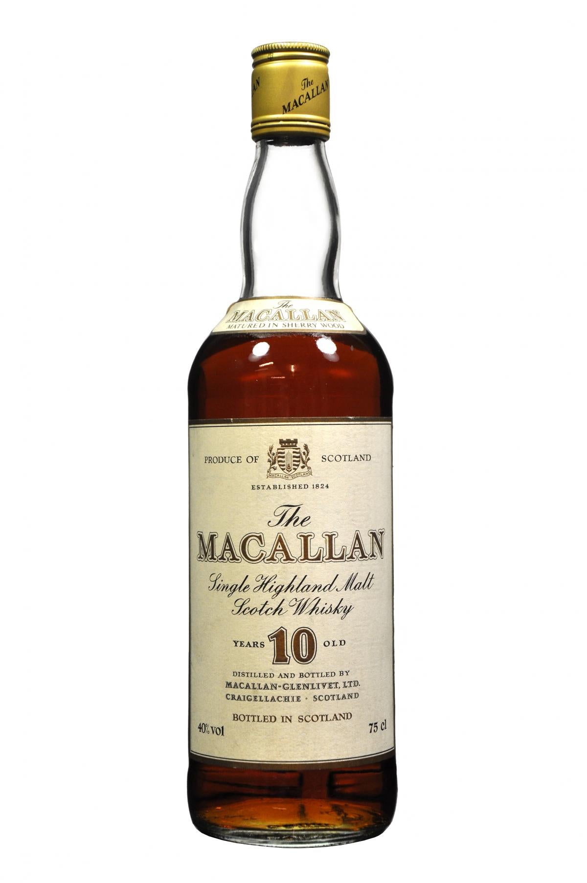 Macallan 10 Year Old | Sherry Cask 1980s