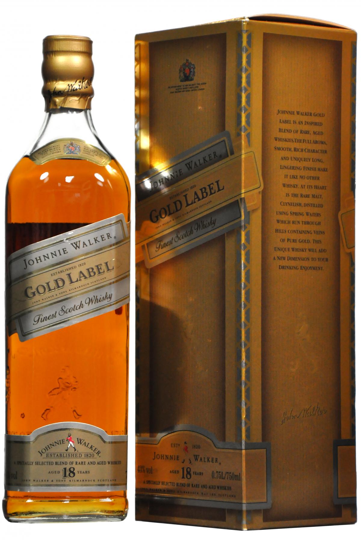 Johnnie Walker Gold Label 18年 Johnnie Walker Gold Label 18 年 | ブレンデッド スコッチ