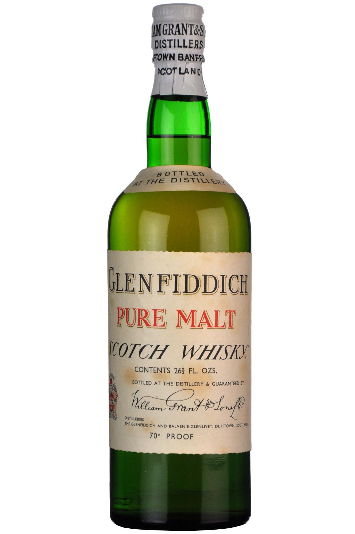 Glenfiddich Pure Malt 1940s