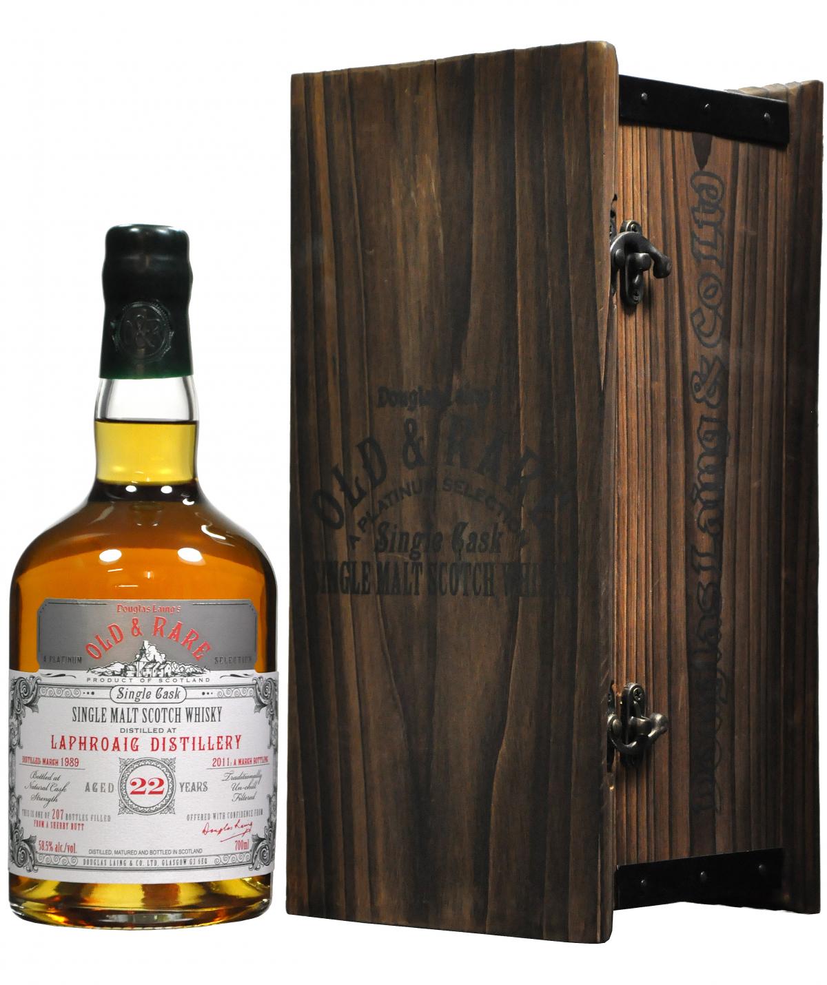 Laphroaig 1989-2011 | 22 Year Old | Old & Rare Platinum Selection