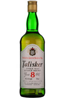talisker 8 year old, island skye single malt scotch whisky, whiskey