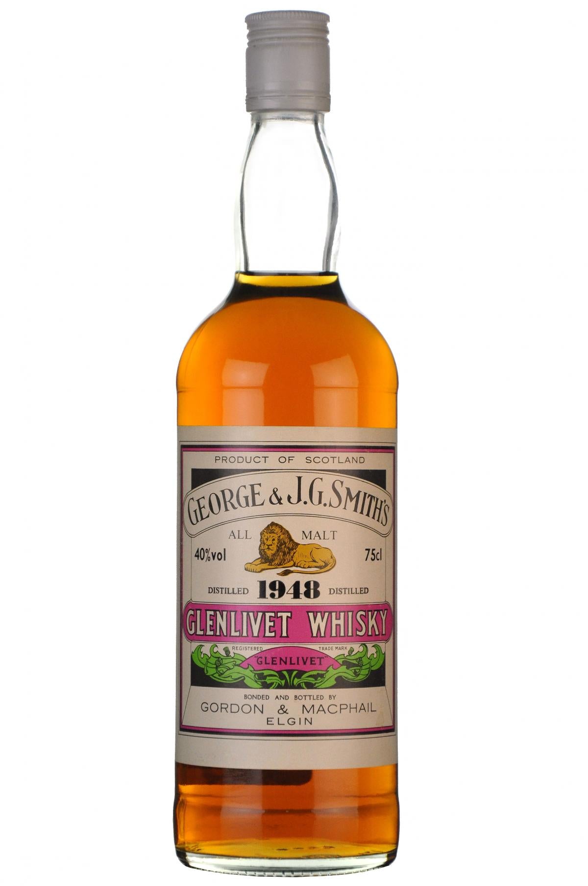 Glenlivet 1948 Gordon & MacPhail 1980s