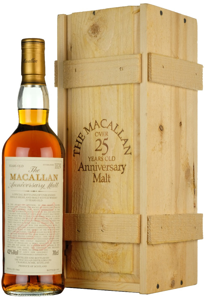 Macallan 1968-1993 | 25 Year Old Anniversary Malt