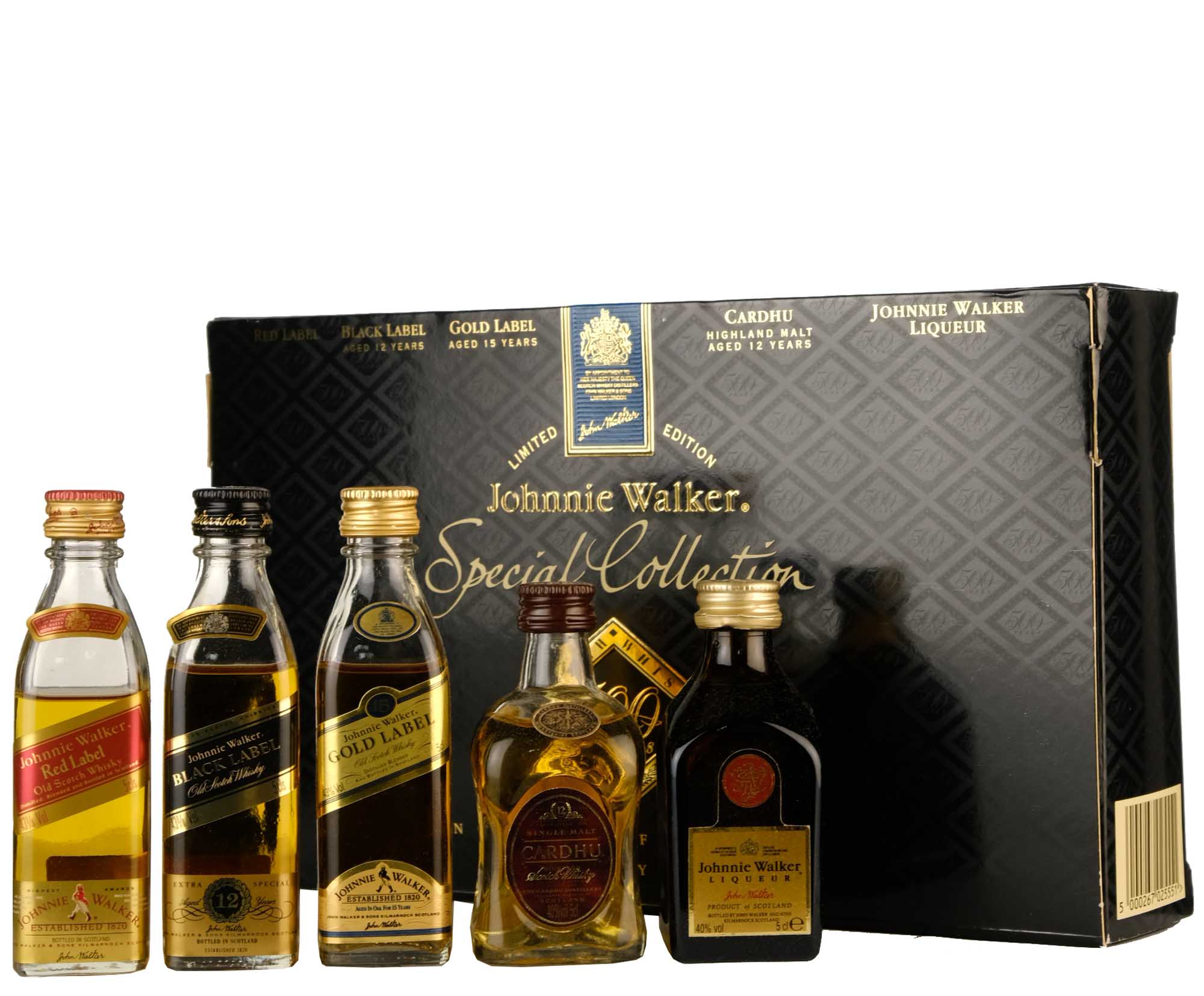 Johnnie Walker Special Collection Celebrating 500 Years