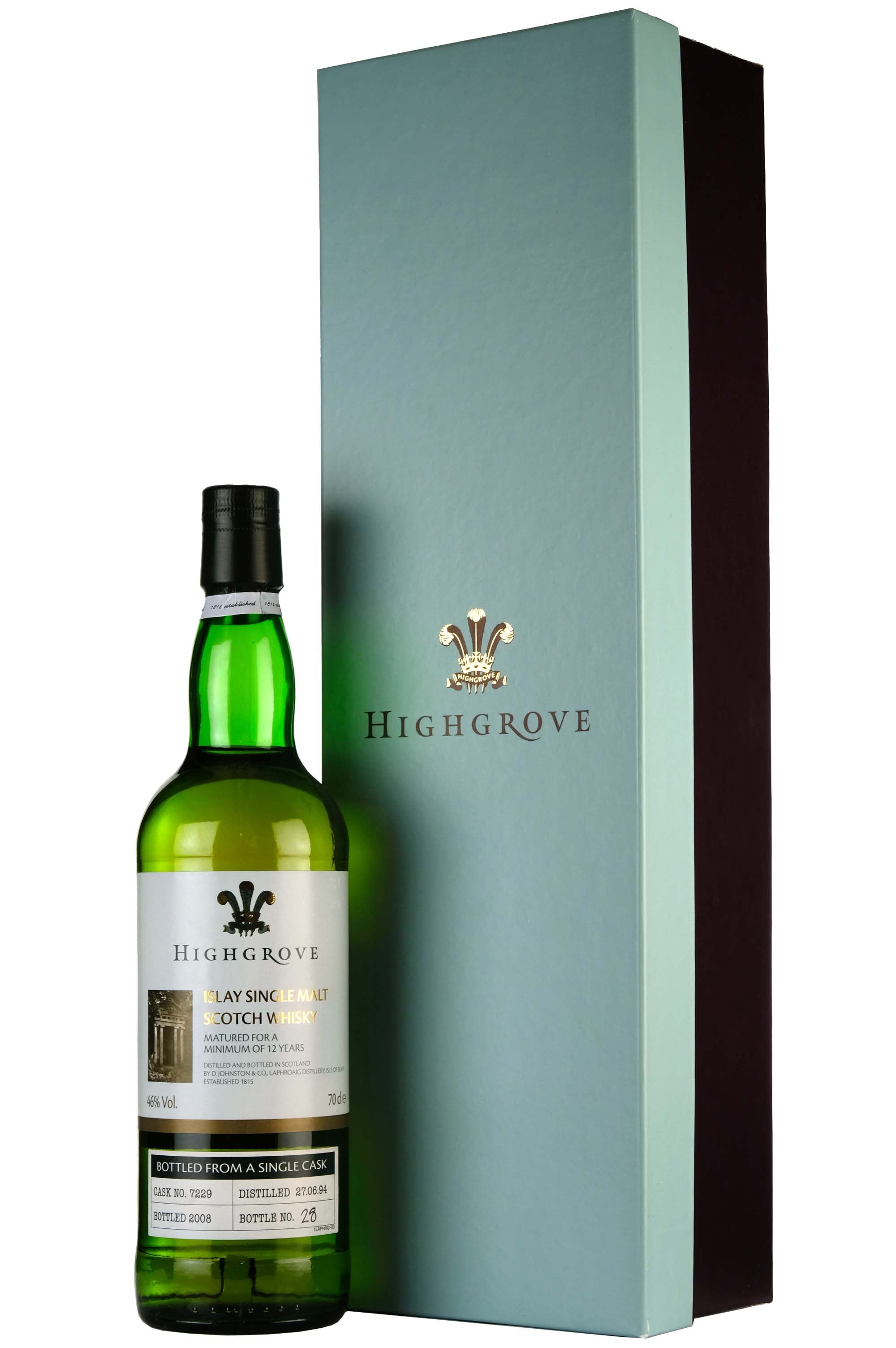 ラフロイグ LAPHROAIG HIGHROVE Edition 1989 ハイグローブ ラフロイグ LAPHROAIG HIGHROVE Edition 1989 ハイグローブ
