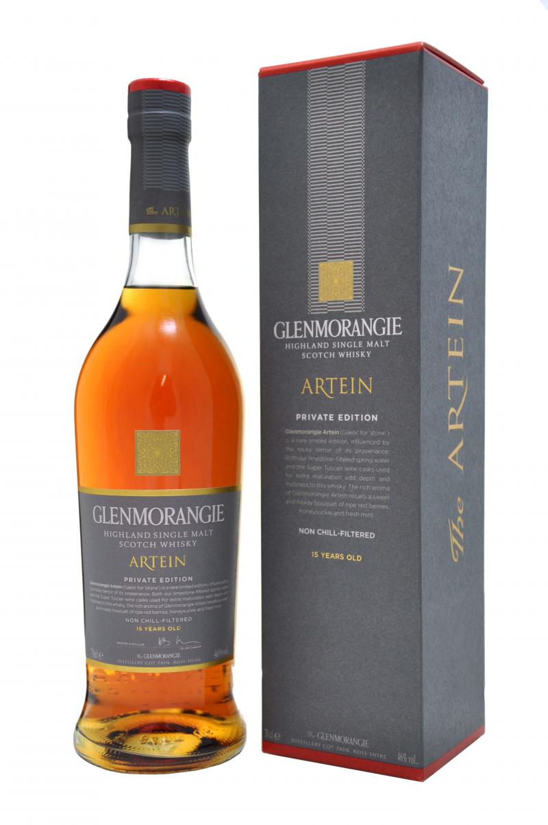 glenmorangie, artein, 15, year, old, highland, single, malt, scotch, whisky, whiskey