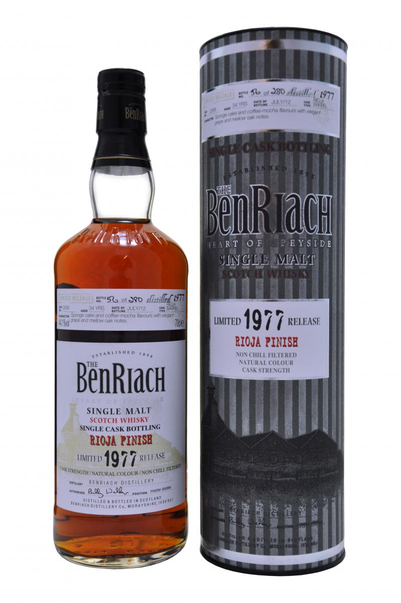 Benriach 1977-2012 | 34 Year Old | Single Cask 2588