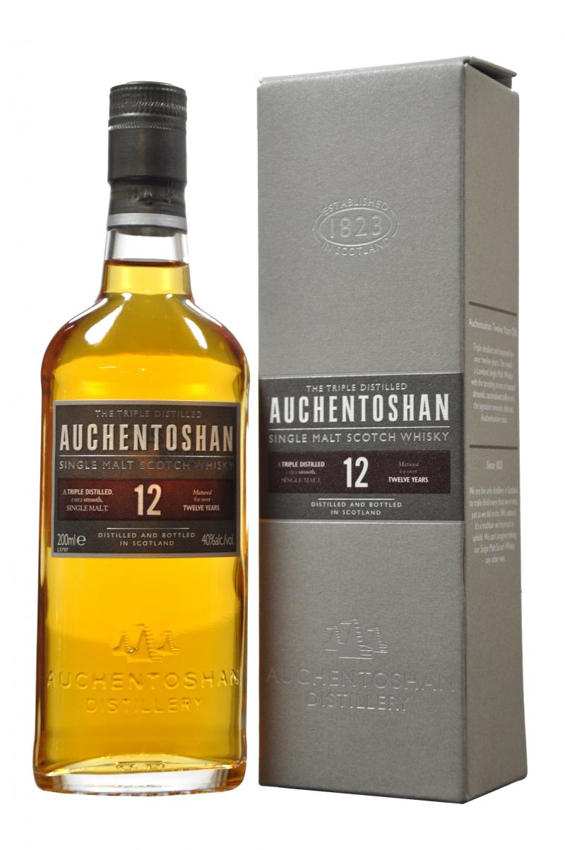 Auchentoshan 12 Year Old - Triple Distilled 20cl - Whisky Online