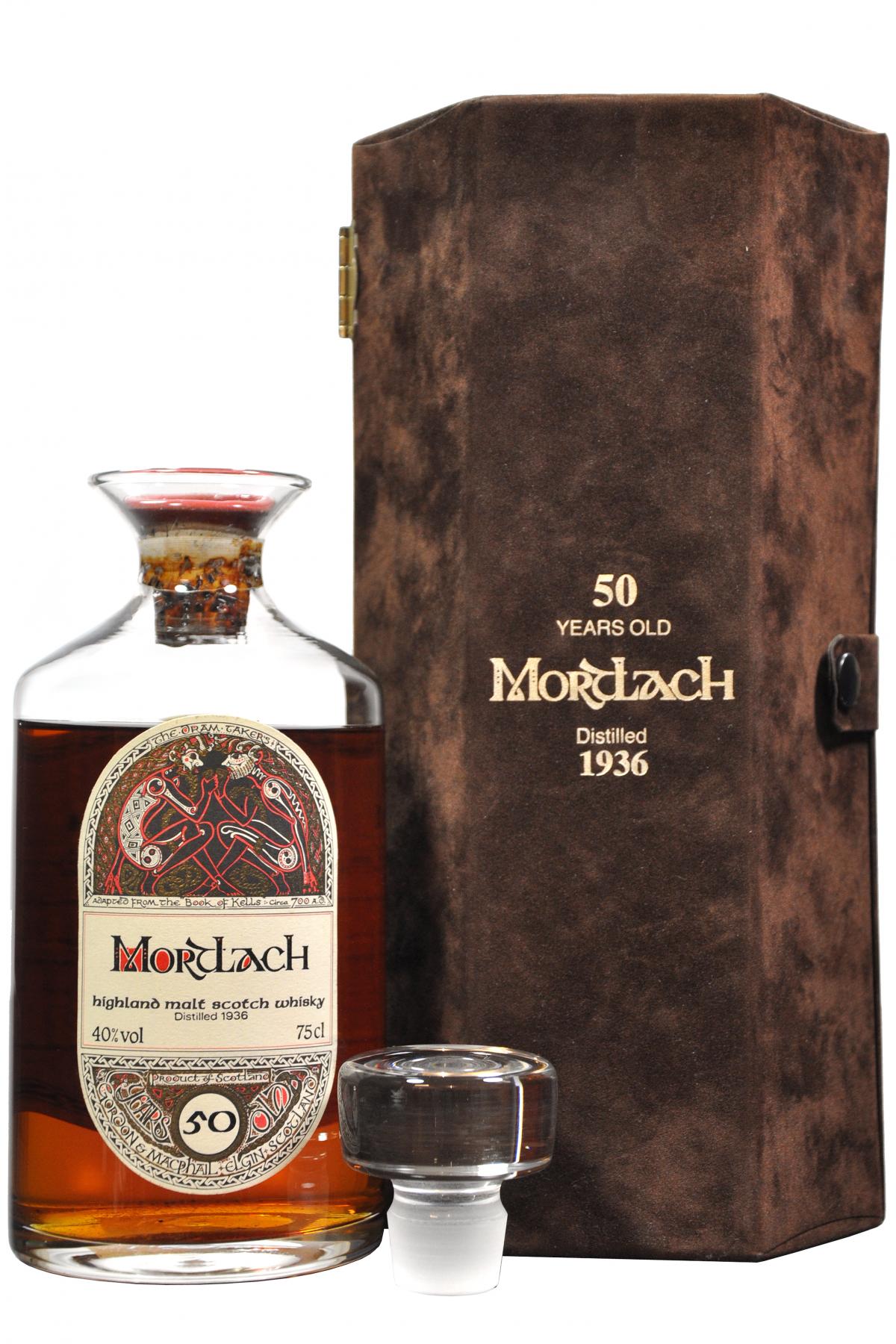 Mortlach 1936-1986 | 50 Year Old Gordon & MacPhail Crystal Decanter