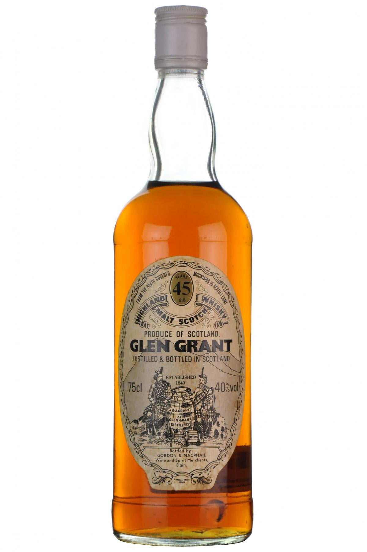 Glen Grant 45 Year Old Gordon & MacPhail 1980s