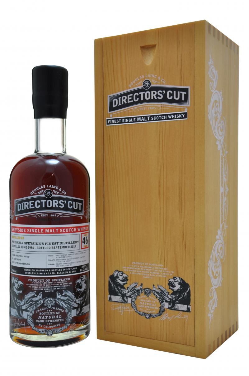 Probably Speyside's Finest 1966 | 46 Year Old | Directors' Cut