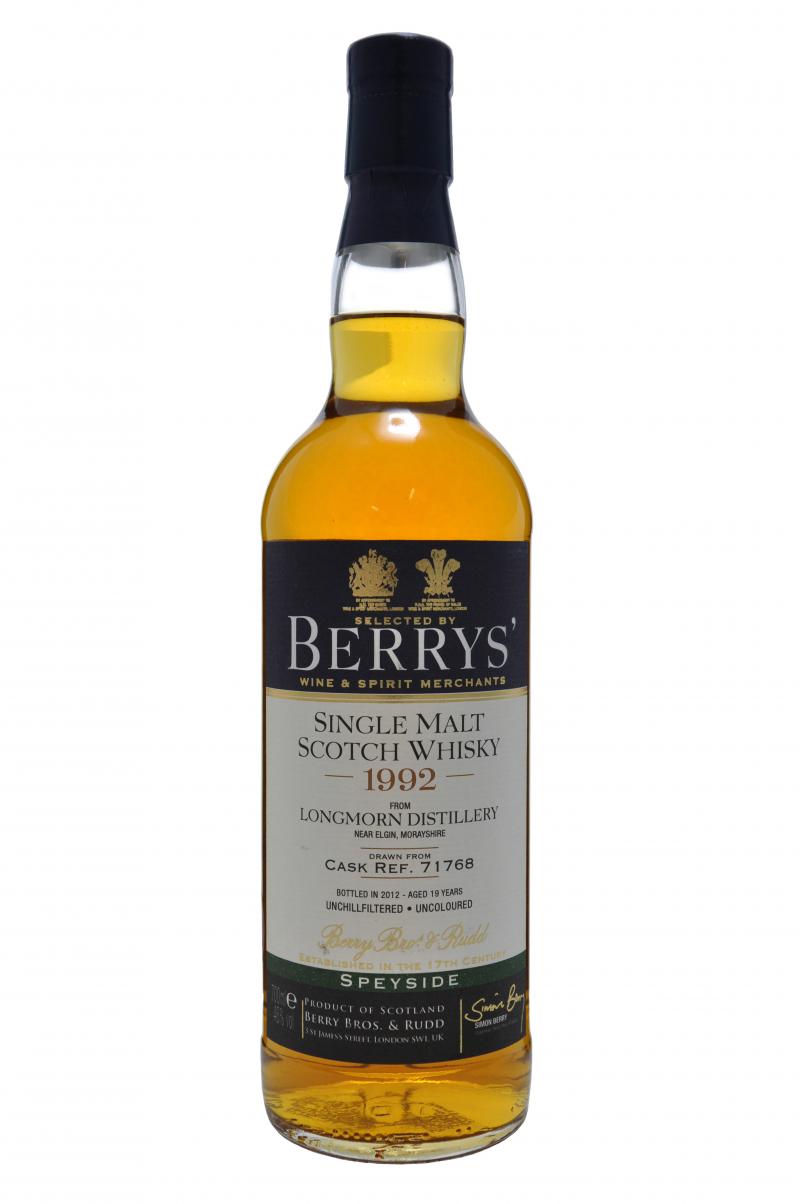 Longmorn 1992 | 19 Year Old | Berry Bros & Rudd