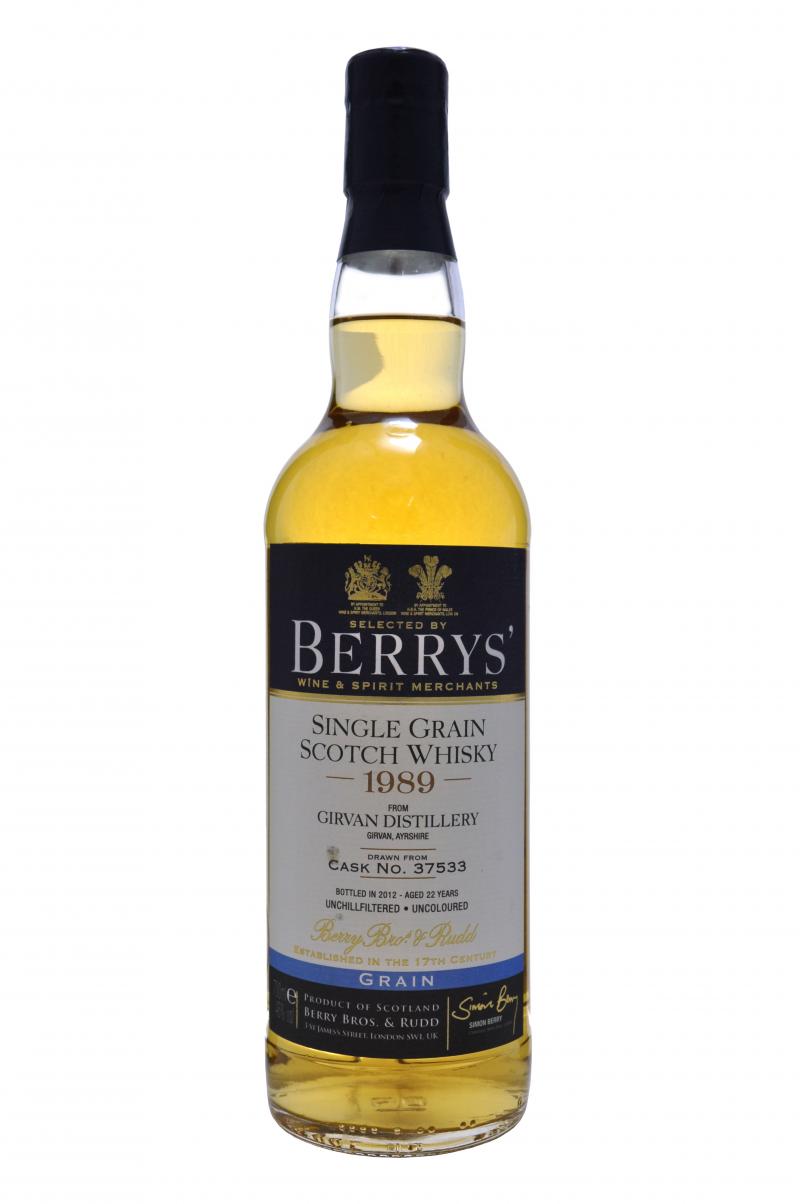 Girvan 1989 | 22 Year Old | Berry Bros & Rudd
